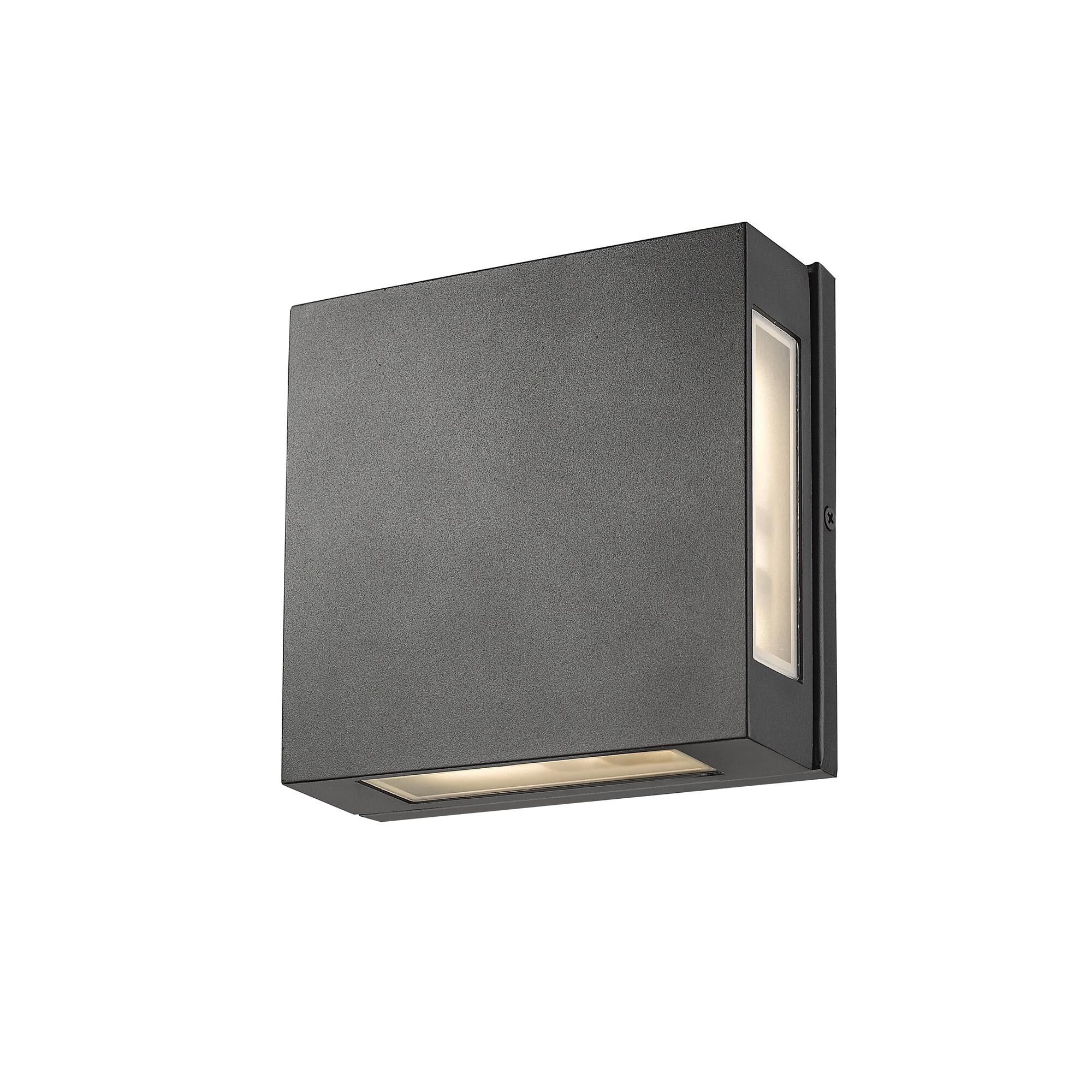 Shown in Black finish and Glass shade