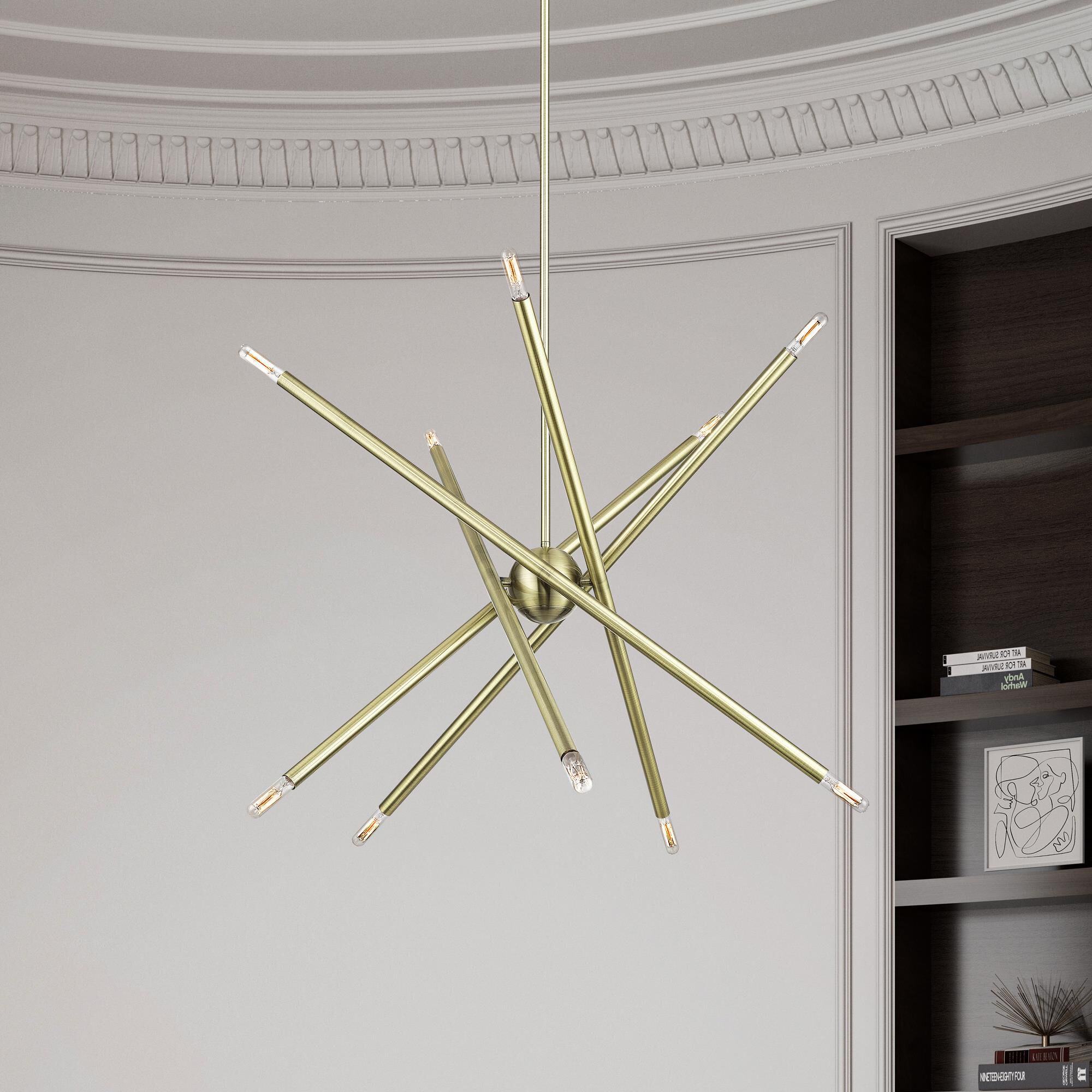Soho 28 Inch Chandelier by Livex Lighting