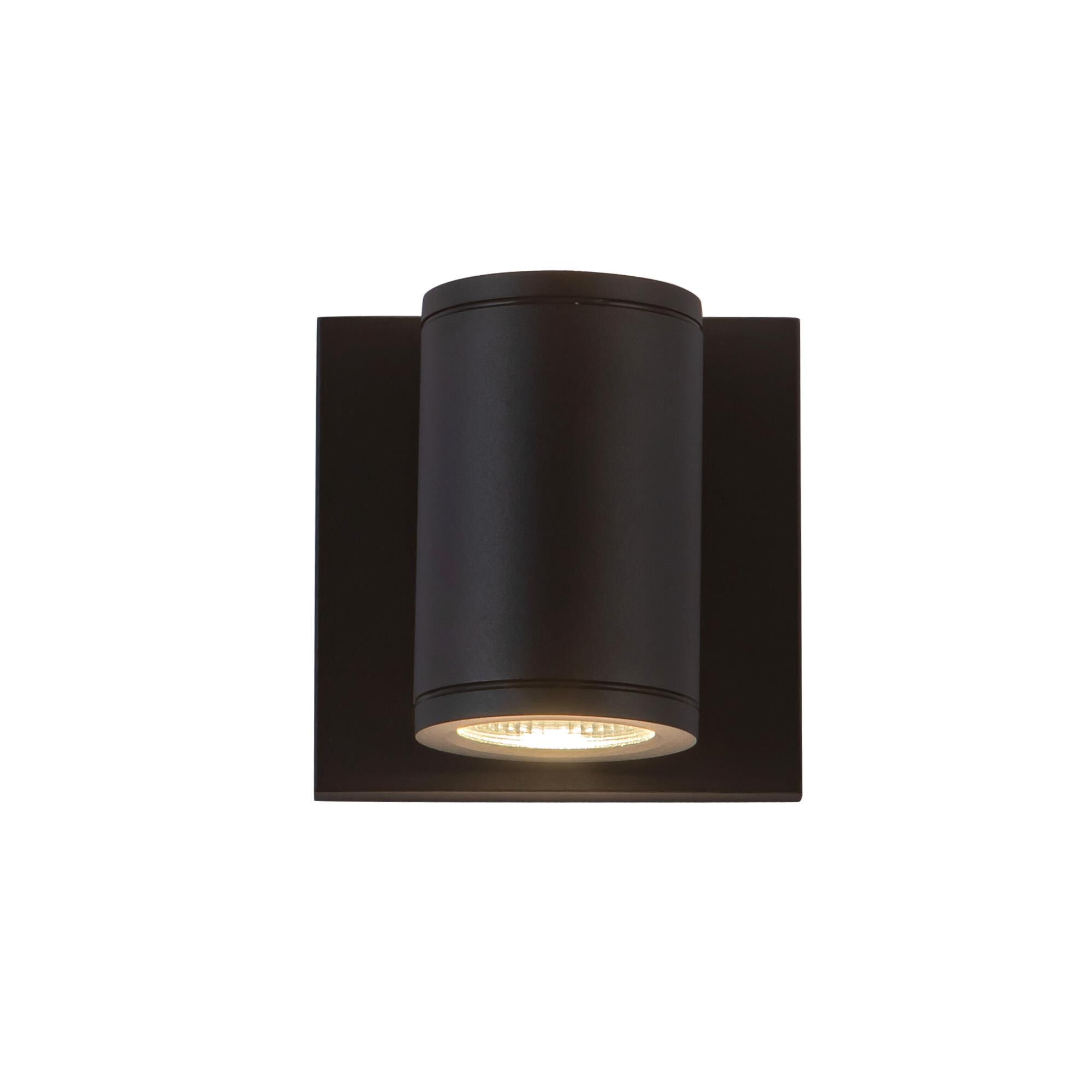 Shown in Black finish and Clear glass