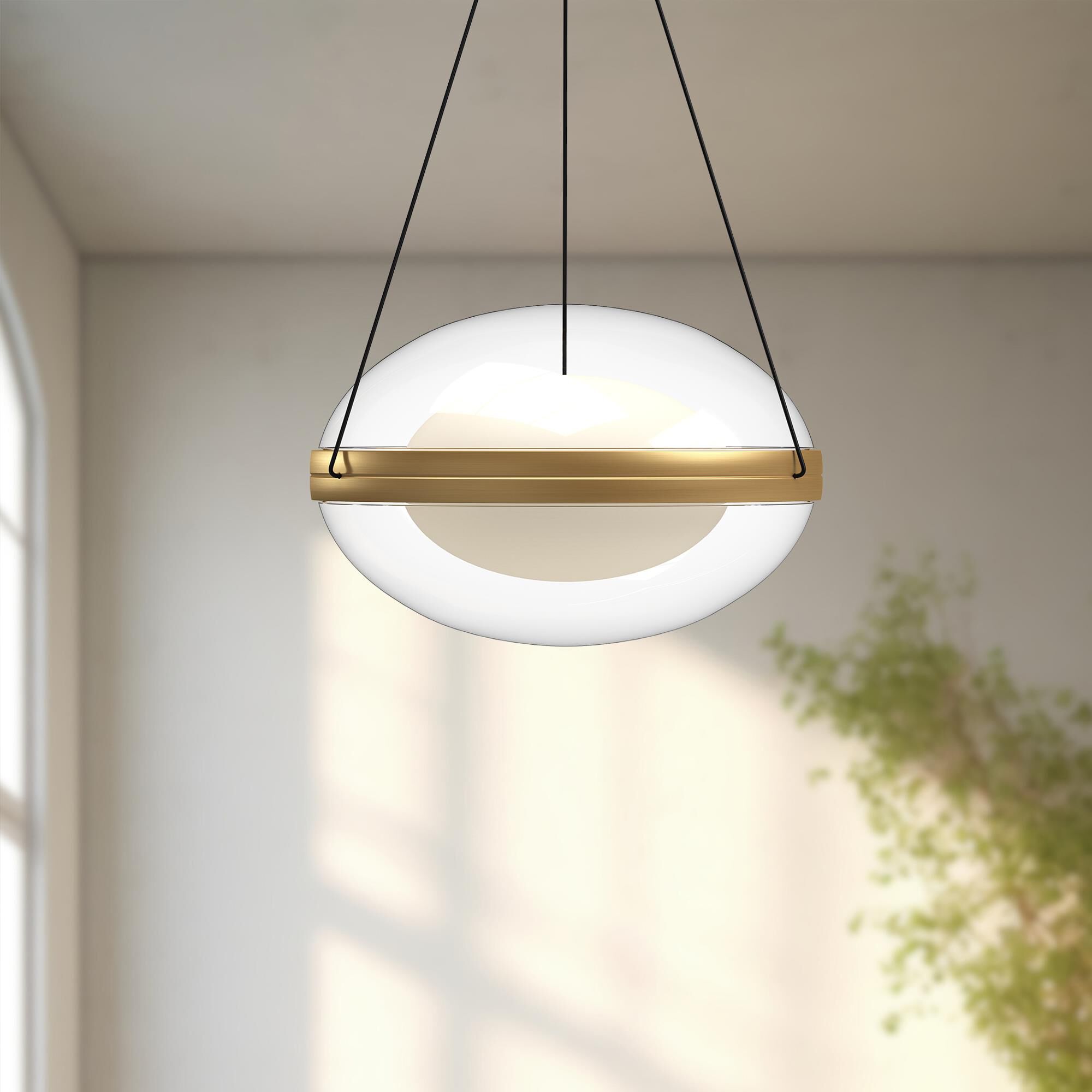 Ryan Pauly Virgo 12 Inch Large Pendant by Kuzco Lighting