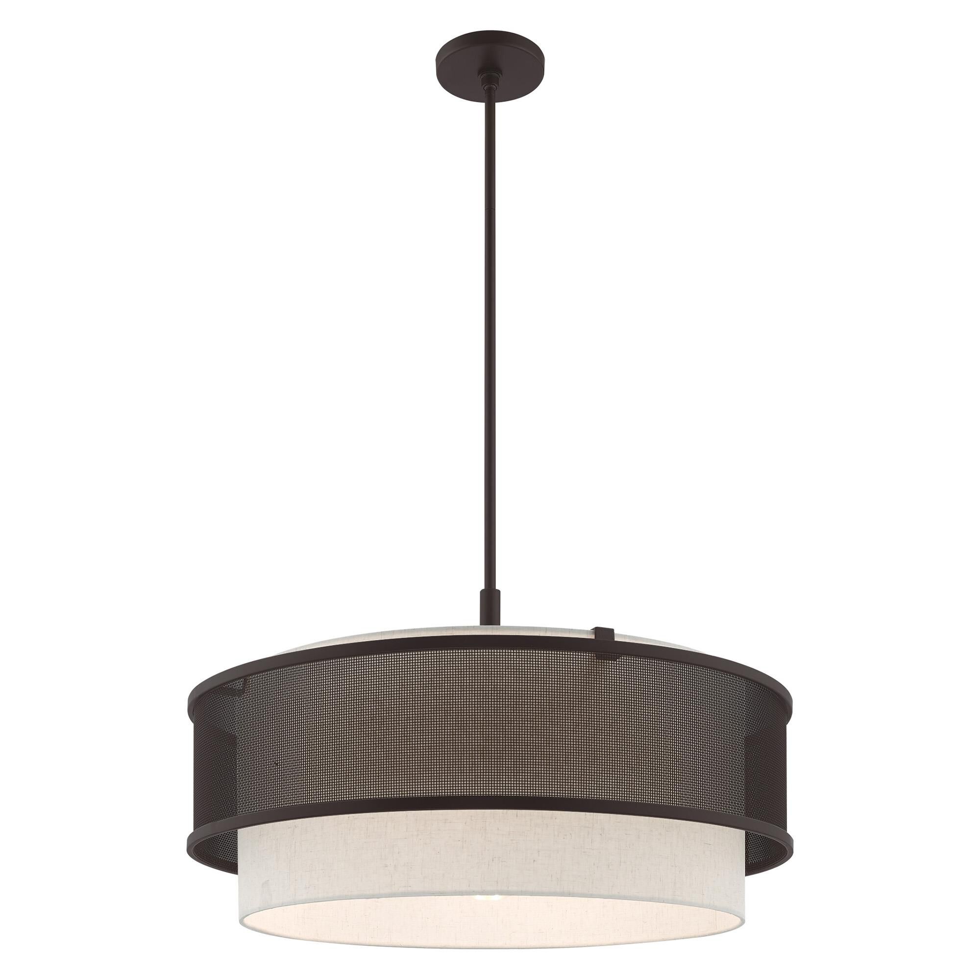 Braddock Large Pendant by Livex Lighting