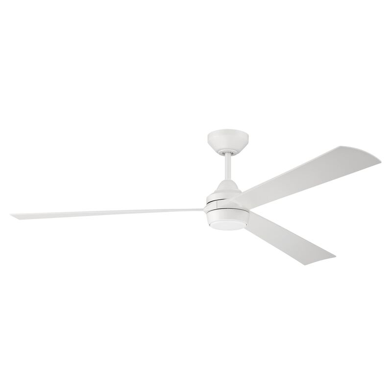 Sterling Outdoor Rated 60 Inch Ceiling Fan with Light Kit by Craftmade