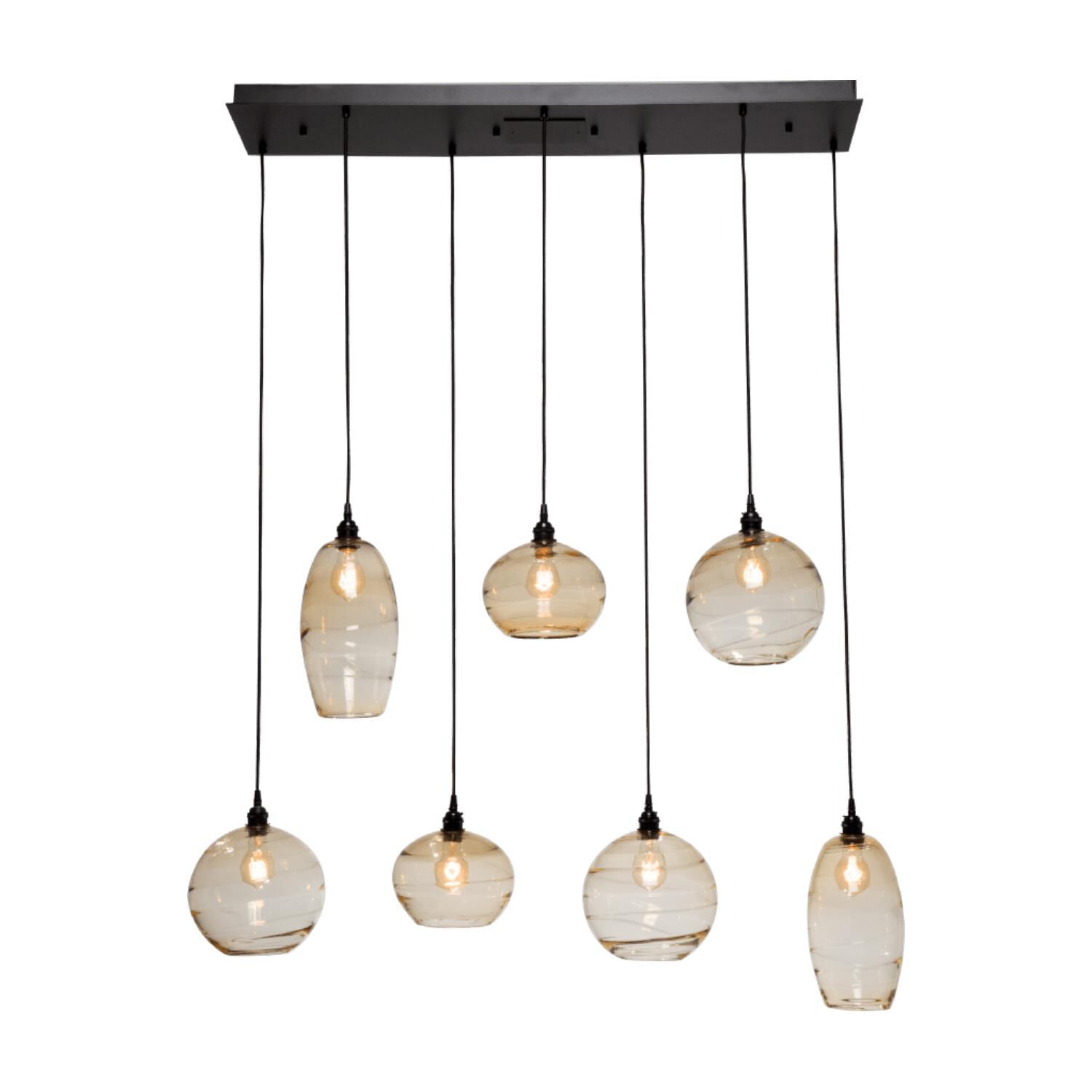 Misto 48 Inch 7 Light Linear Suspension Light by Hammerton Studio