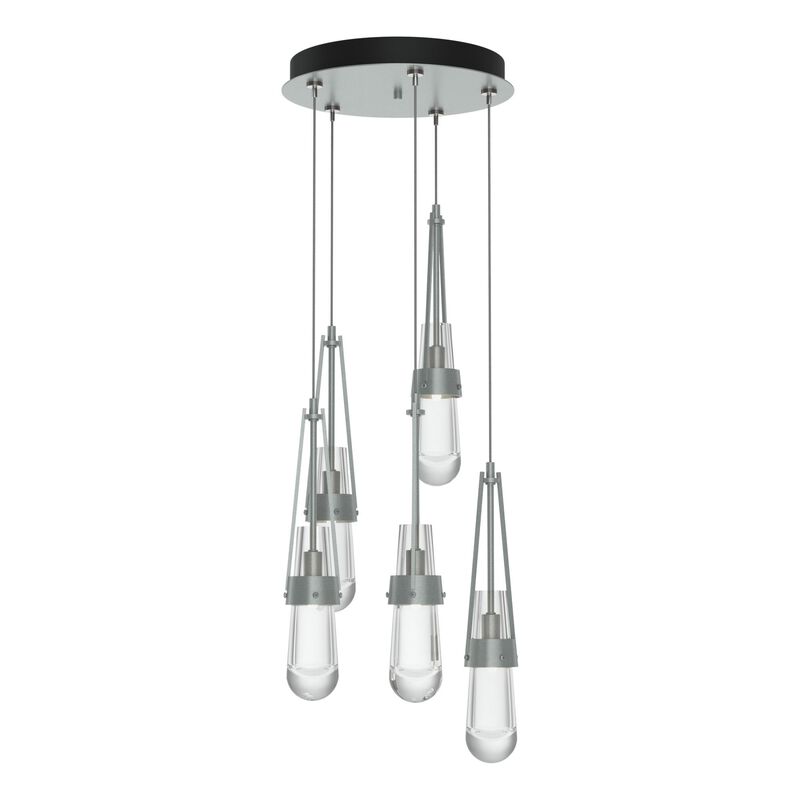 Link 13 Inch 5 Light Multi Light Pendant by Hubbardton Forge