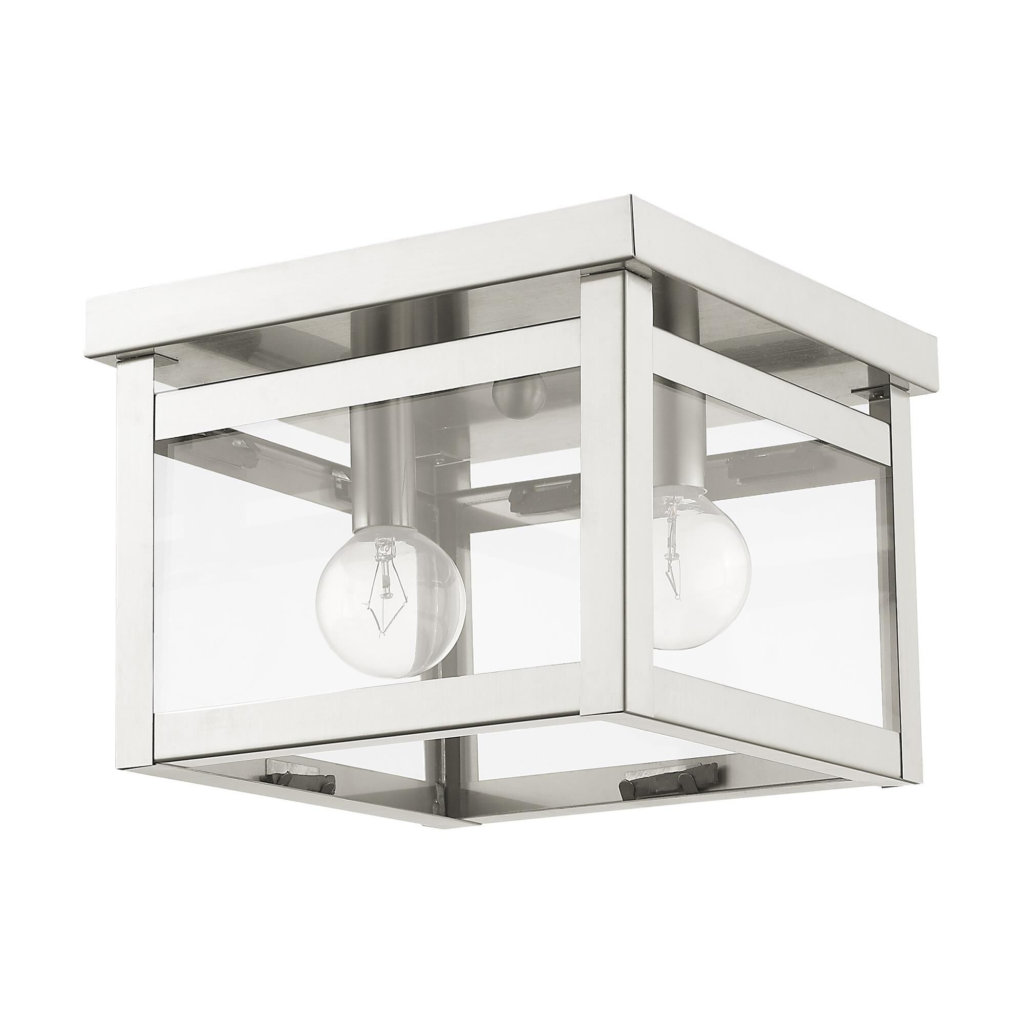 Milford 8 Inch 2 Light Flush Mount by Livex Lighting