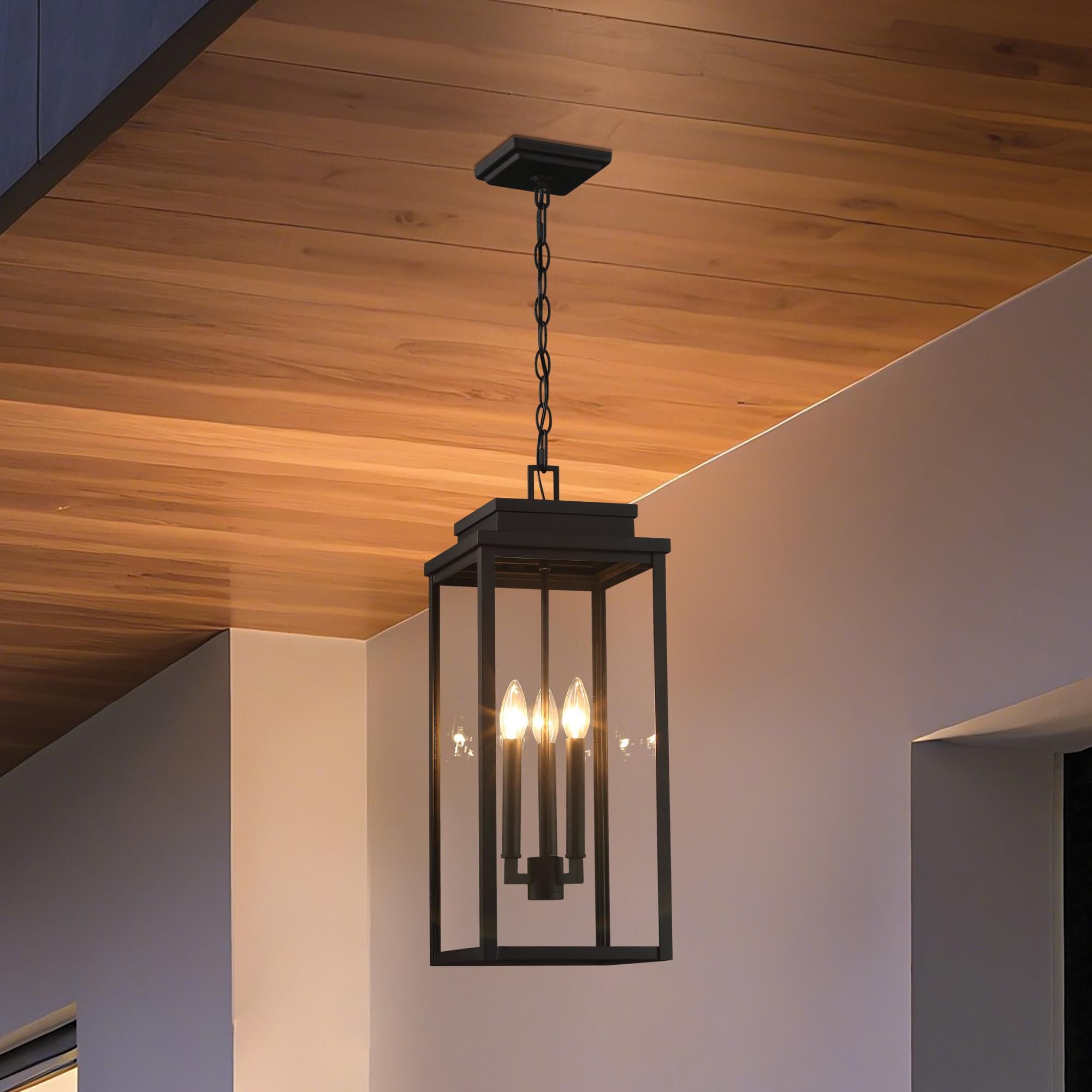 Hillside 9 Inch Outdoor Hanging Lantern by Eglo Lighting