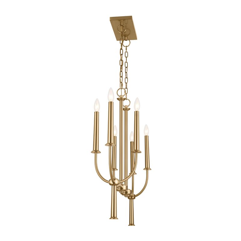 Florence 40 Inch 6 Light Linear Suspension Light by Kichler Lighting