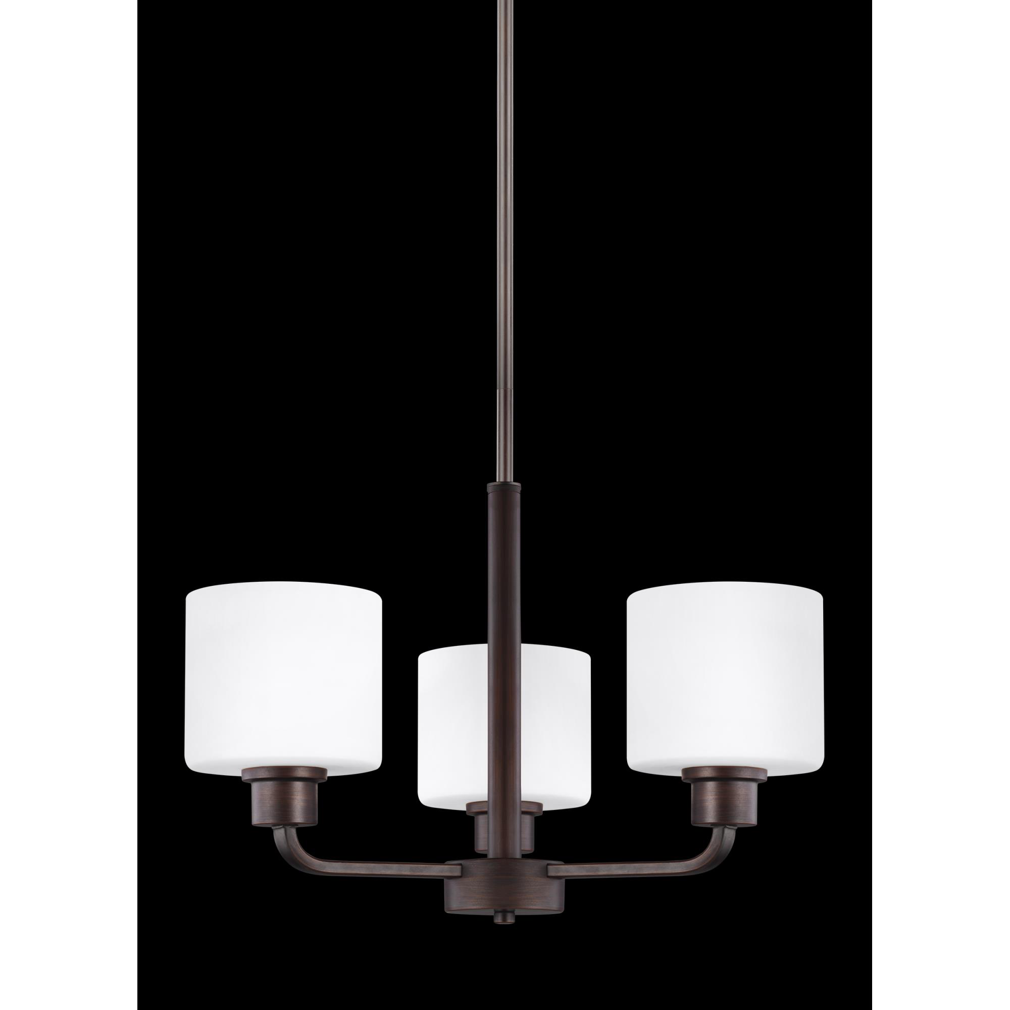Canfield 19 Inch 3 Light Mini Chandelier by Generation Lighting