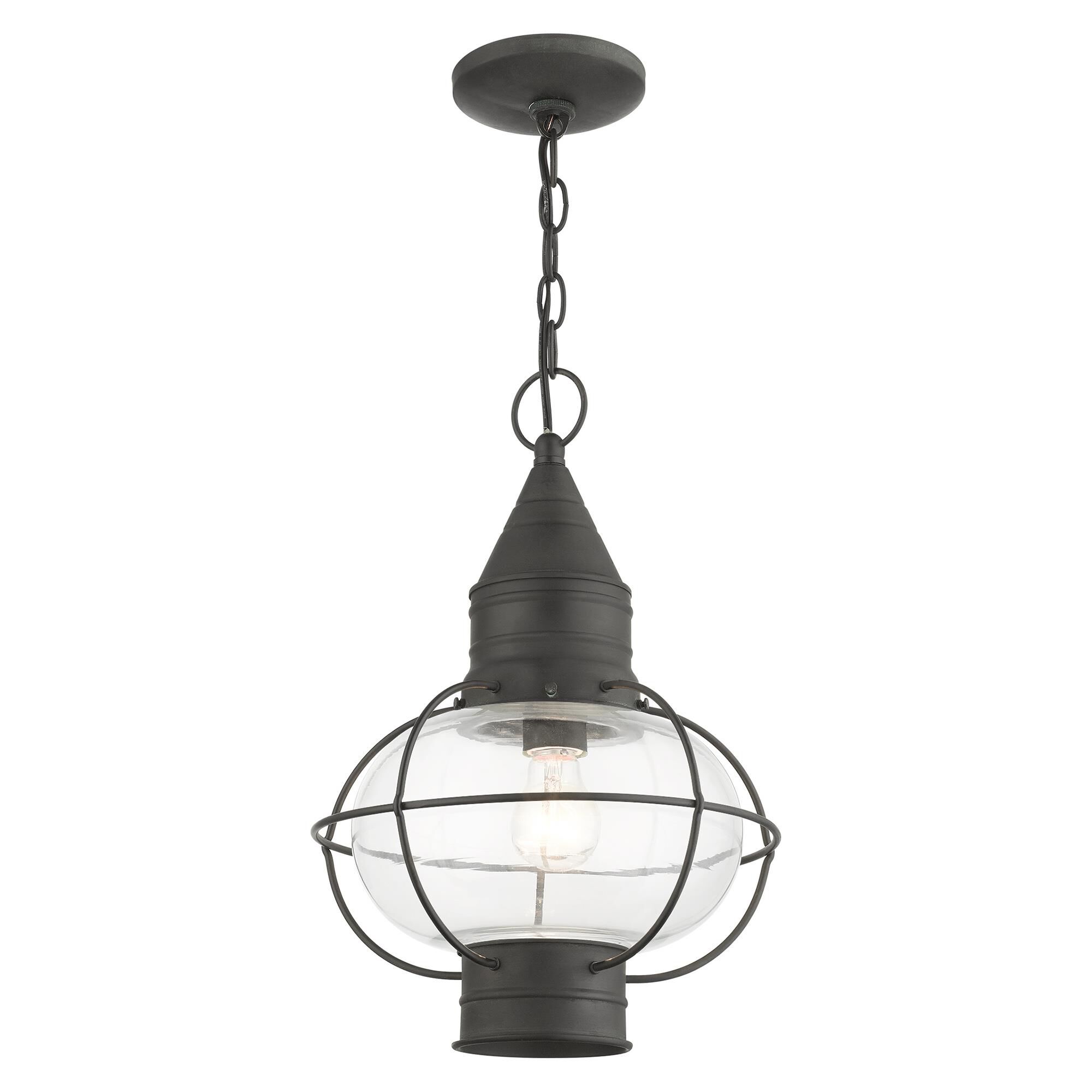 Livex Lighting Newburyport 16 Inch Tall Outdoor Hanging Lantern