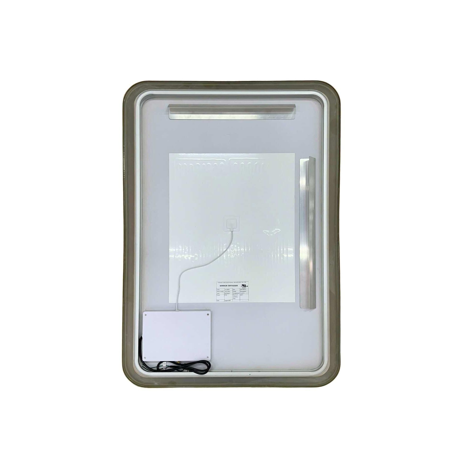 Harmoni 40 Inch Rectangular LED Lighted Mirror by Elegant Decor