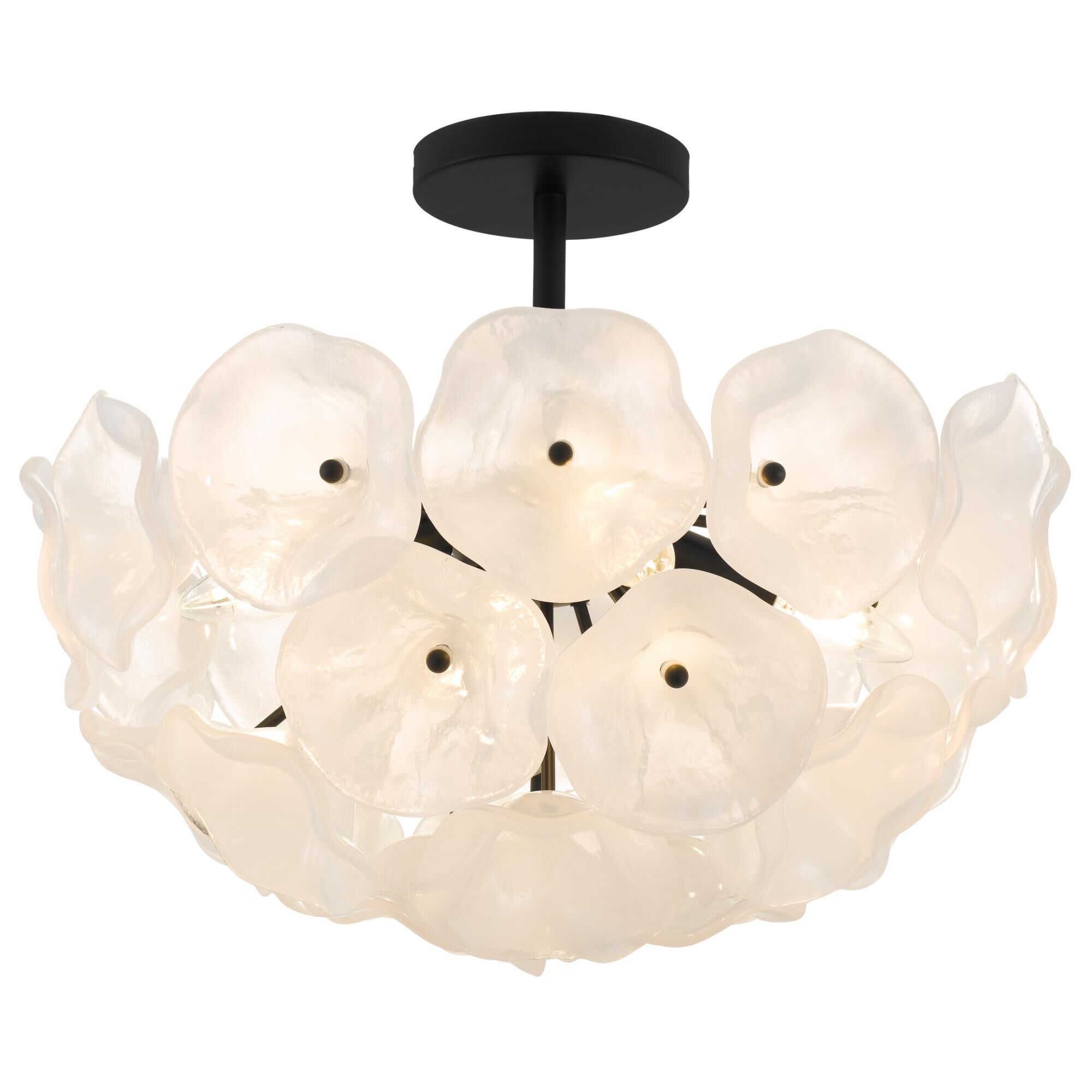 Audrey 19 Inch Semi Flush Mount by Quoizel