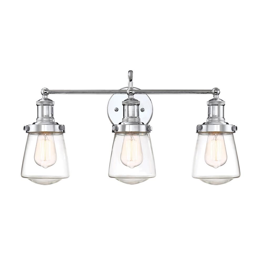 Taylor 22 Inch 3 Light Bath Vanity Light by Designers Fountain