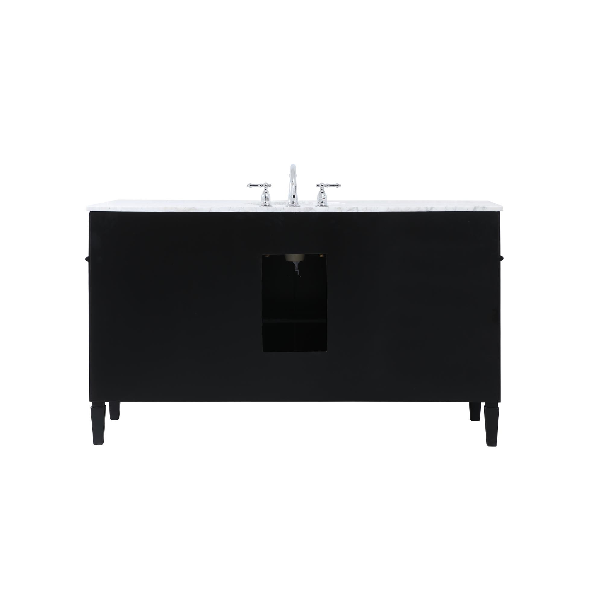 Shown in Black finish