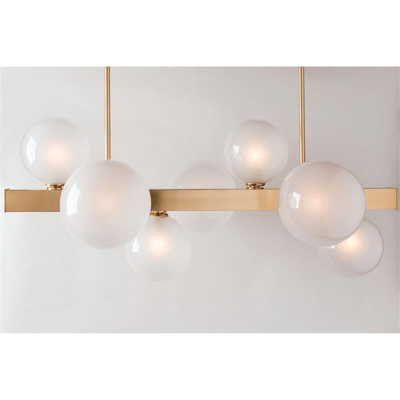 Hinsdale Medium Linear Chandelier by Hudson Valley Lighting