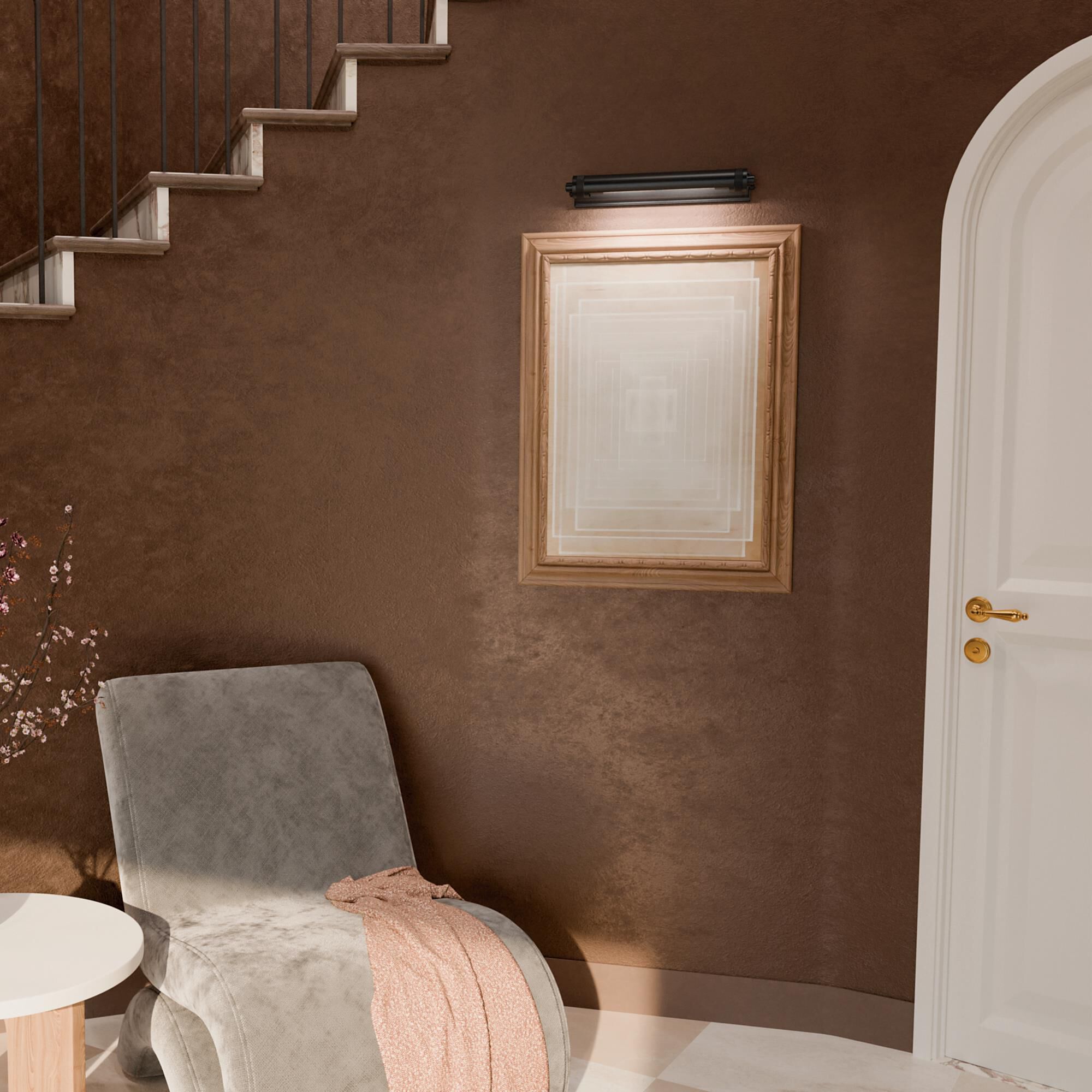 Shown in Black finish and Metal shade