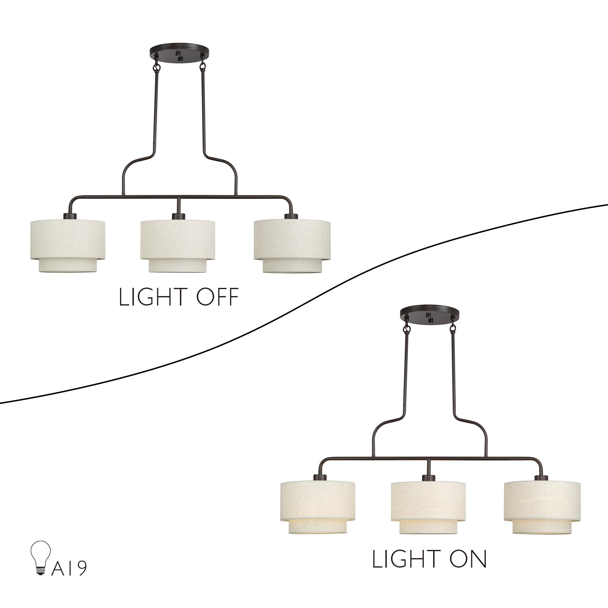 Manorwood 48 Inch Linear Suspension Light by Livex Lighting