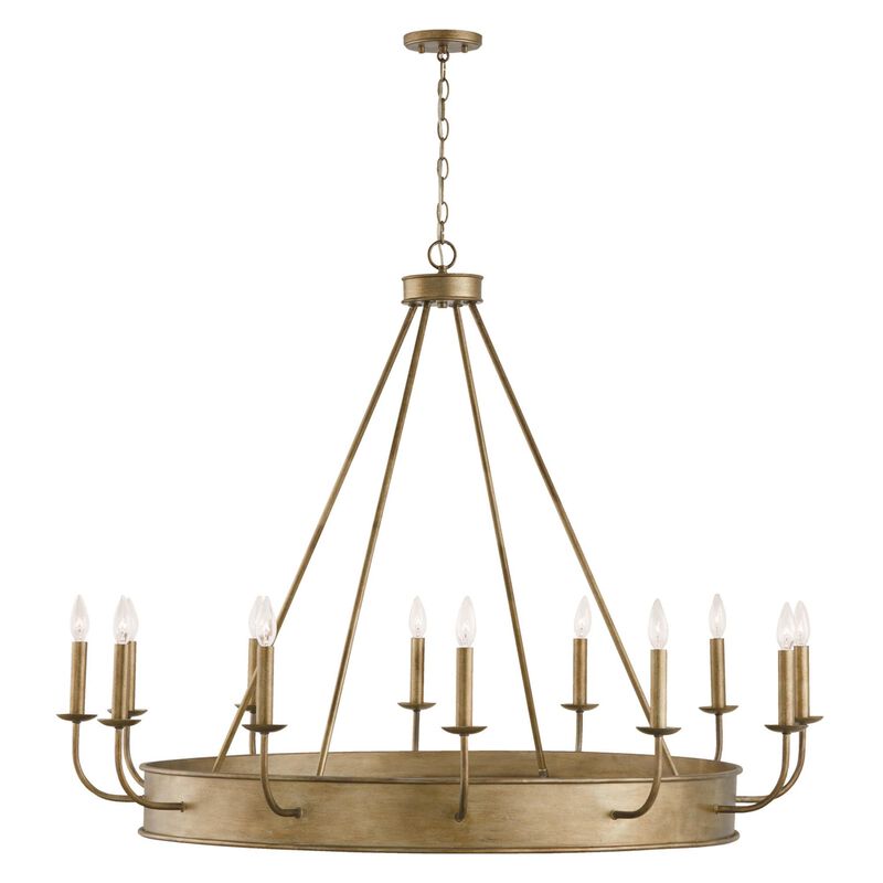 Nole 49 Inch 12 Light Chandelier by Capital Lighting Fixture Company