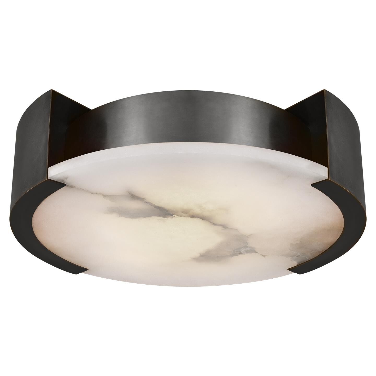 Kelly Wearstler Melange 17 Inch 2 Light Flush Mount by Visual Comfort Signature Collection