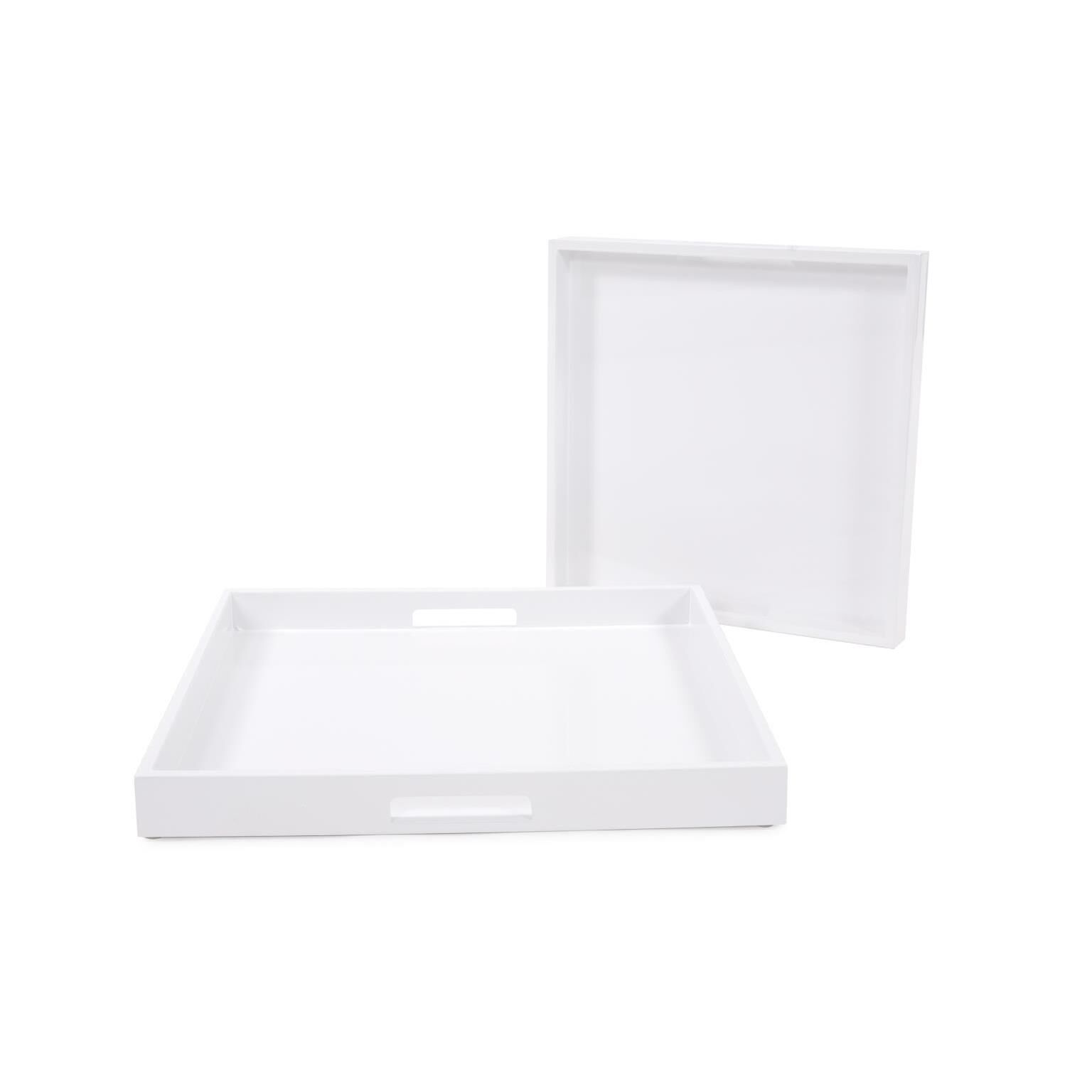 Lacquer Square Tray by Howard Elliott Collection