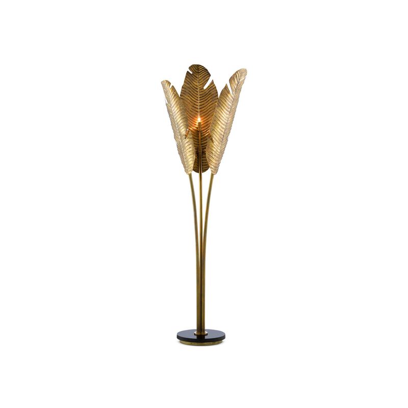 Tropical 84 Inch Torchiere Lamp by Currey & Company