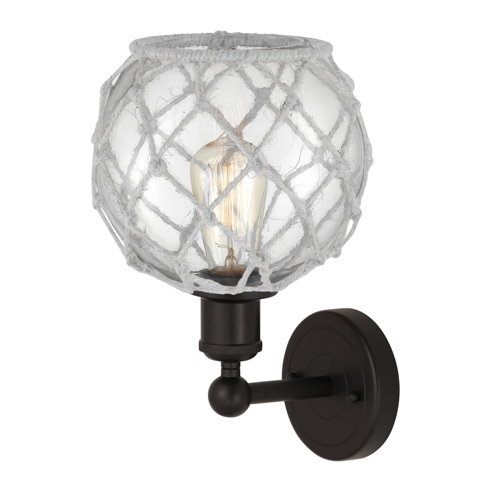 Bruno Marashlian Farmhouse Rope 12 Inch Wall Sconce by Innovations Lighting