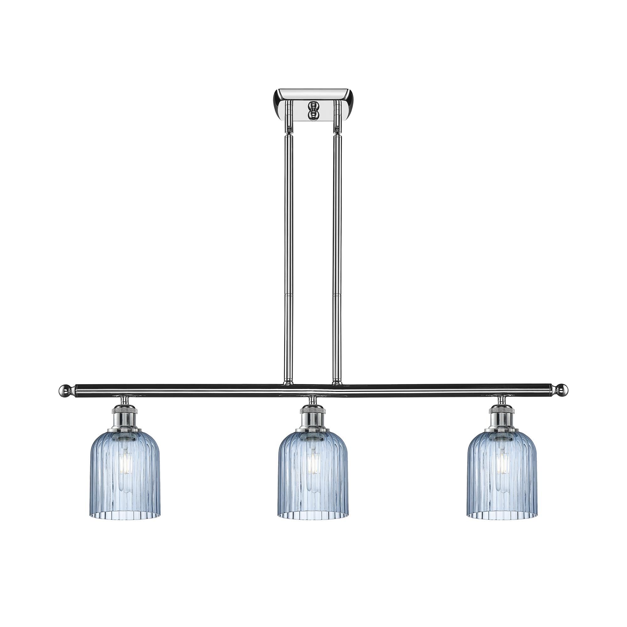 Shown in Polished Chrome finish and Princess Blue shade