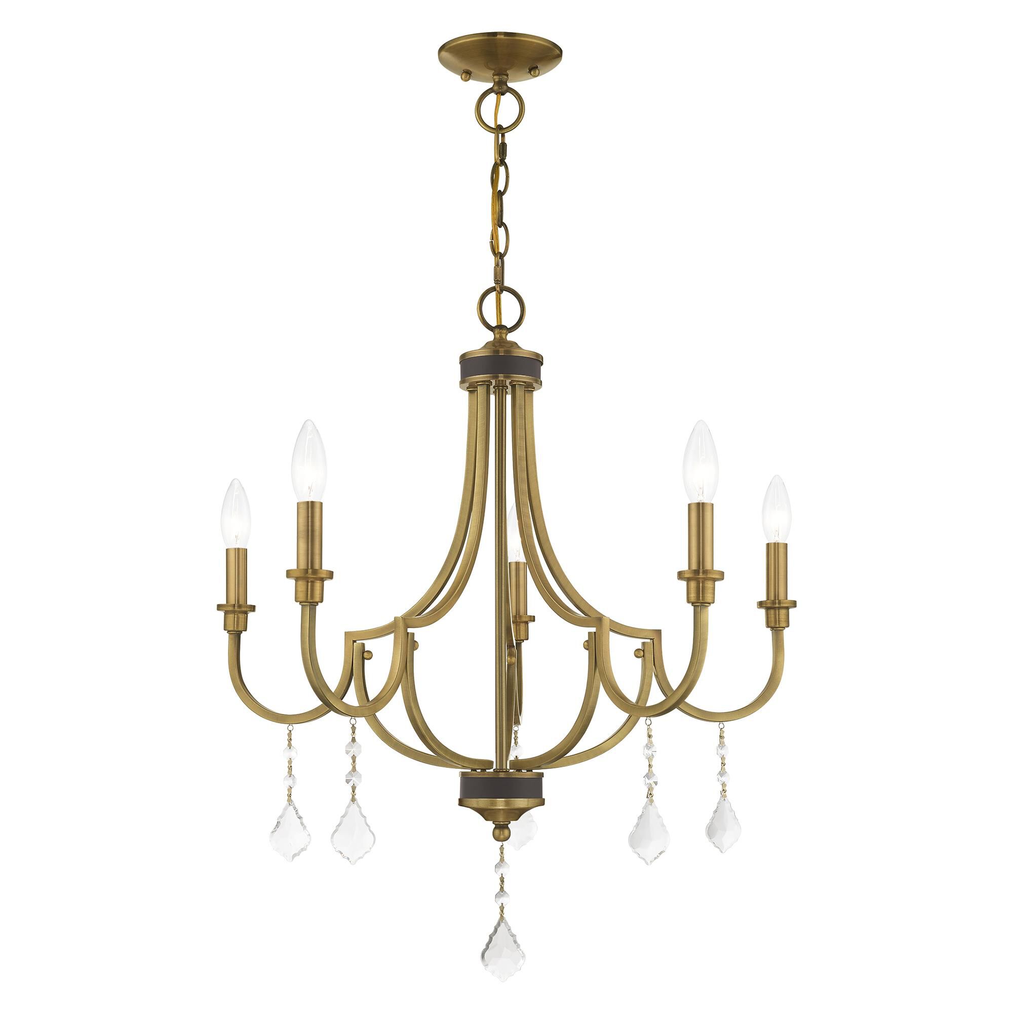 Glendale 5 Light Chandelier by Livex Lighting