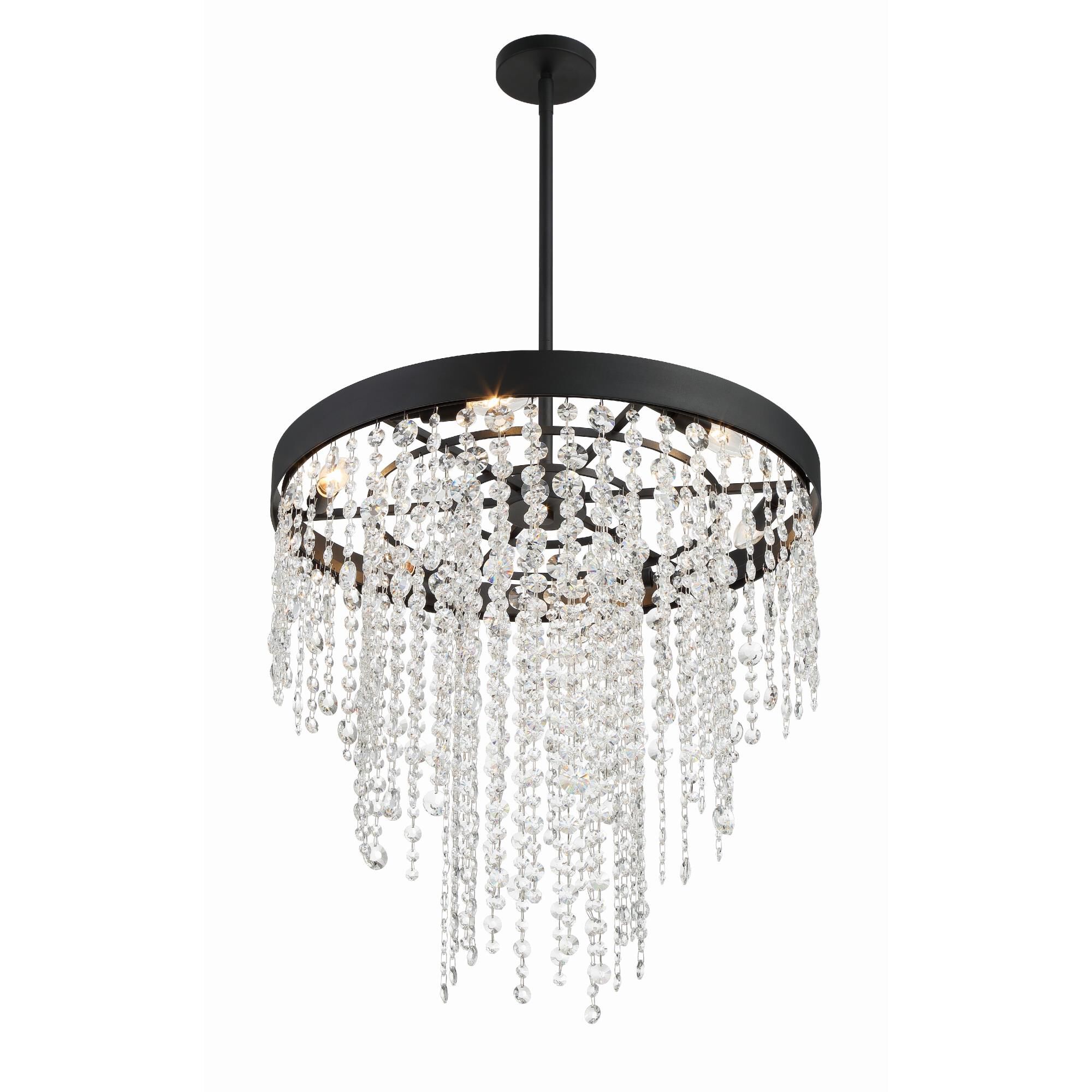 Winham 24 Inch 6 Light Chandelier by Crystorama