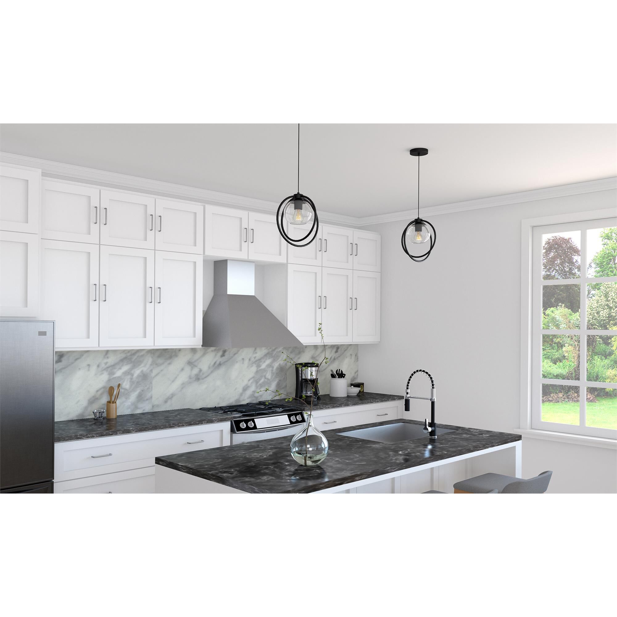 Jamie 36 Inch 3 Light Linear Suspension Light,