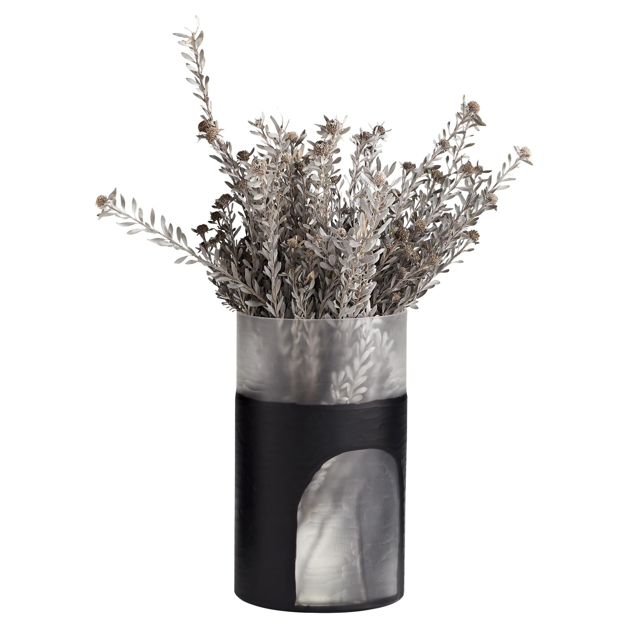 Large Ominous Frost Vase Vase-Urn by Cyan Designs