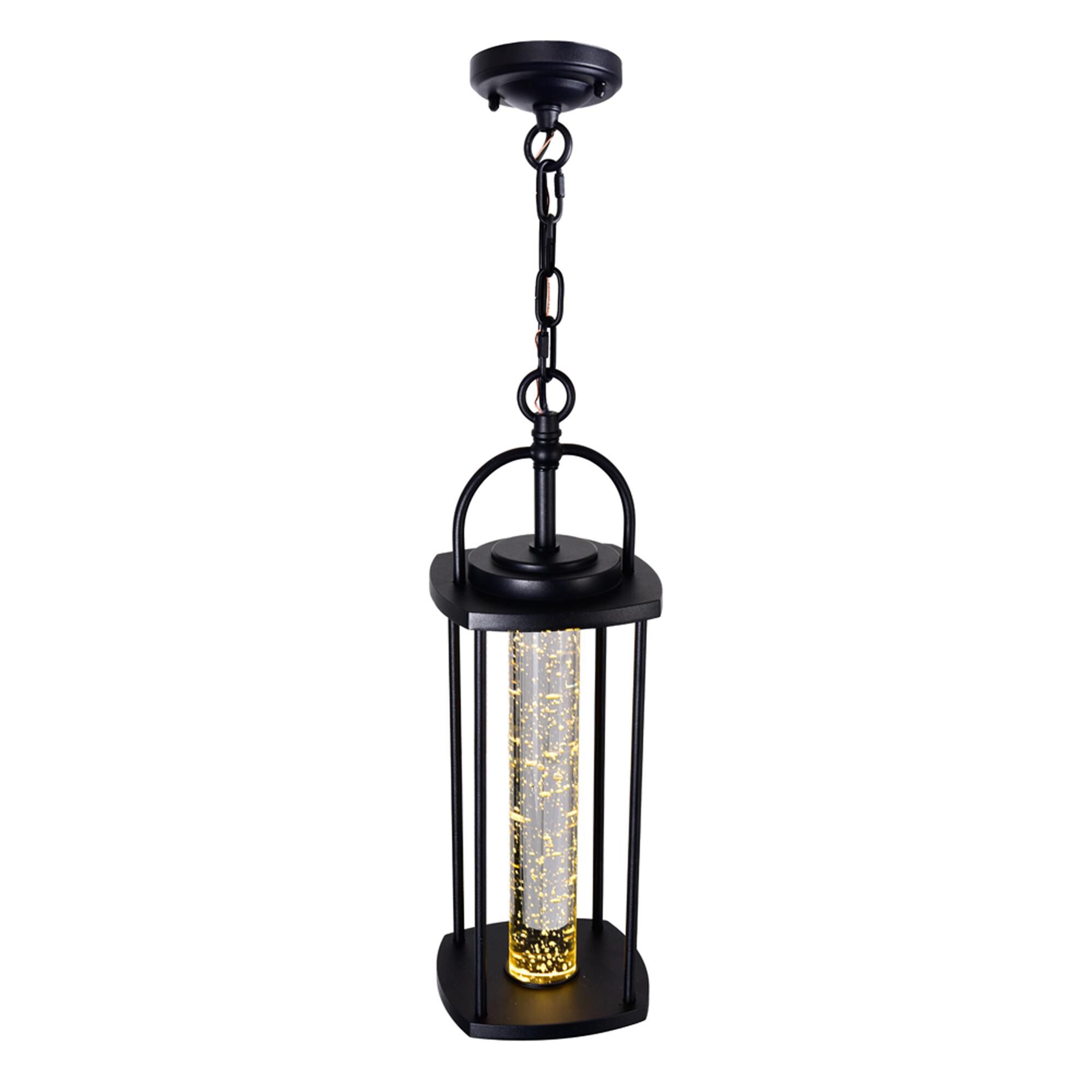 CWI Lighting Greenwood 18 Inch Tall LED Outdoor Hanging Lantern