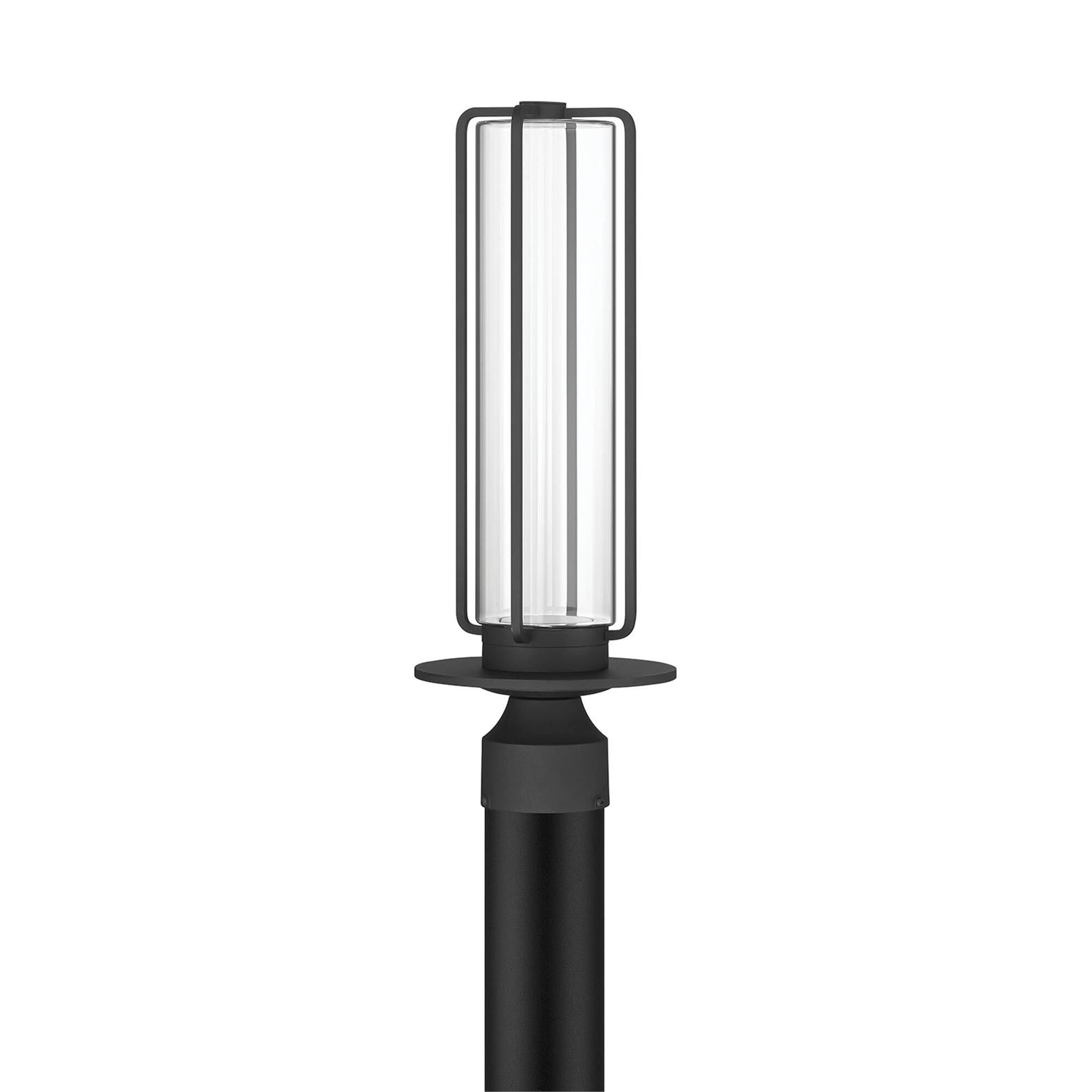Shown in Sand Black finish and Clear glass