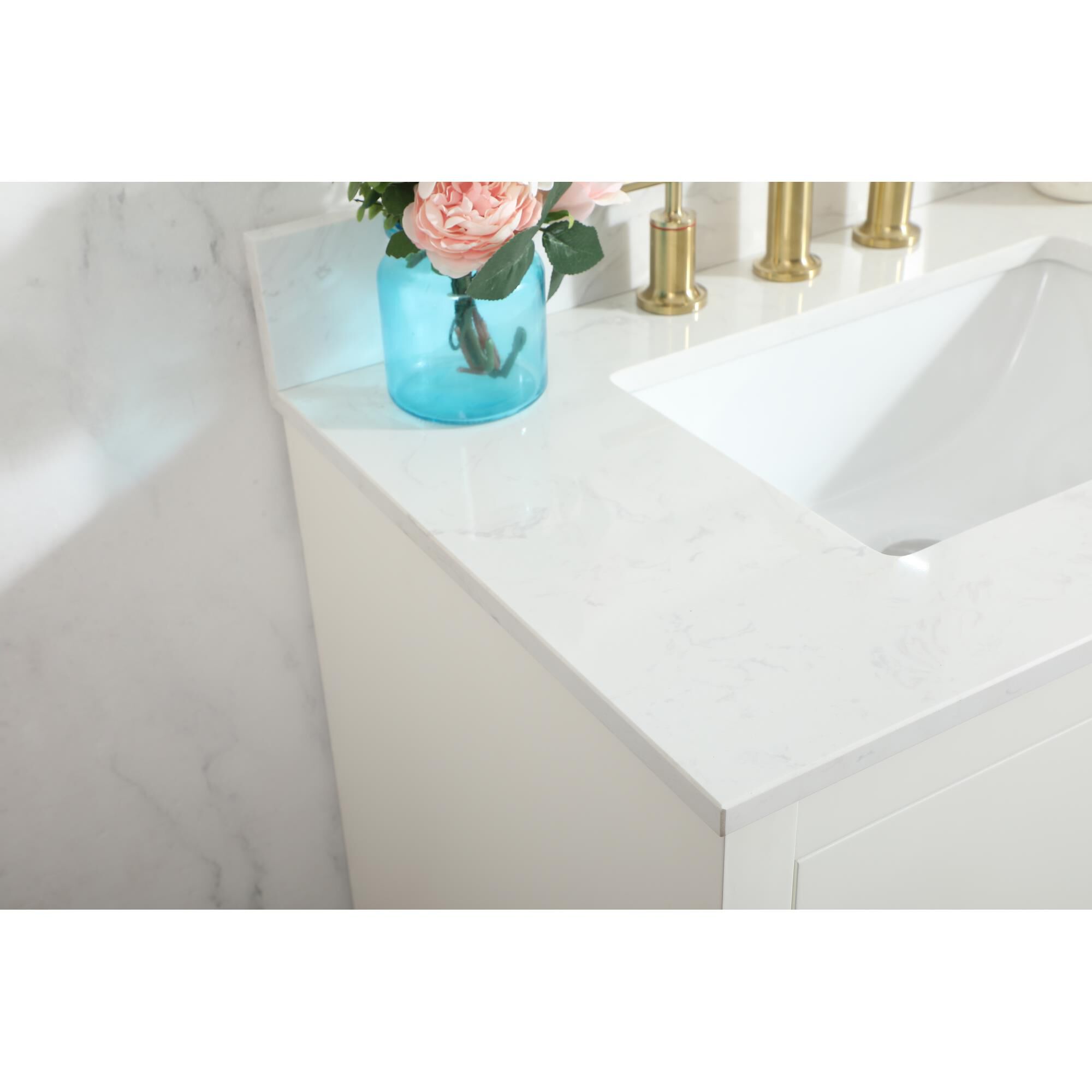 Shown in White finish