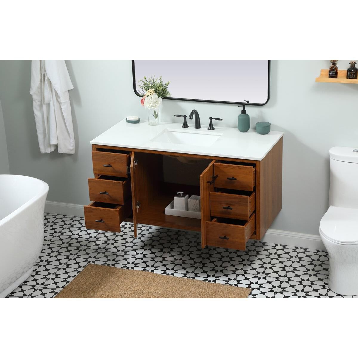 Cyrus Bath Vanity by Elegant Decor