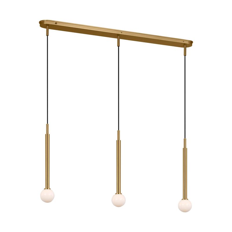 Kelly Wearstler Nodes 48 Inch Linear Chandelier by Visual Comfort Studio
