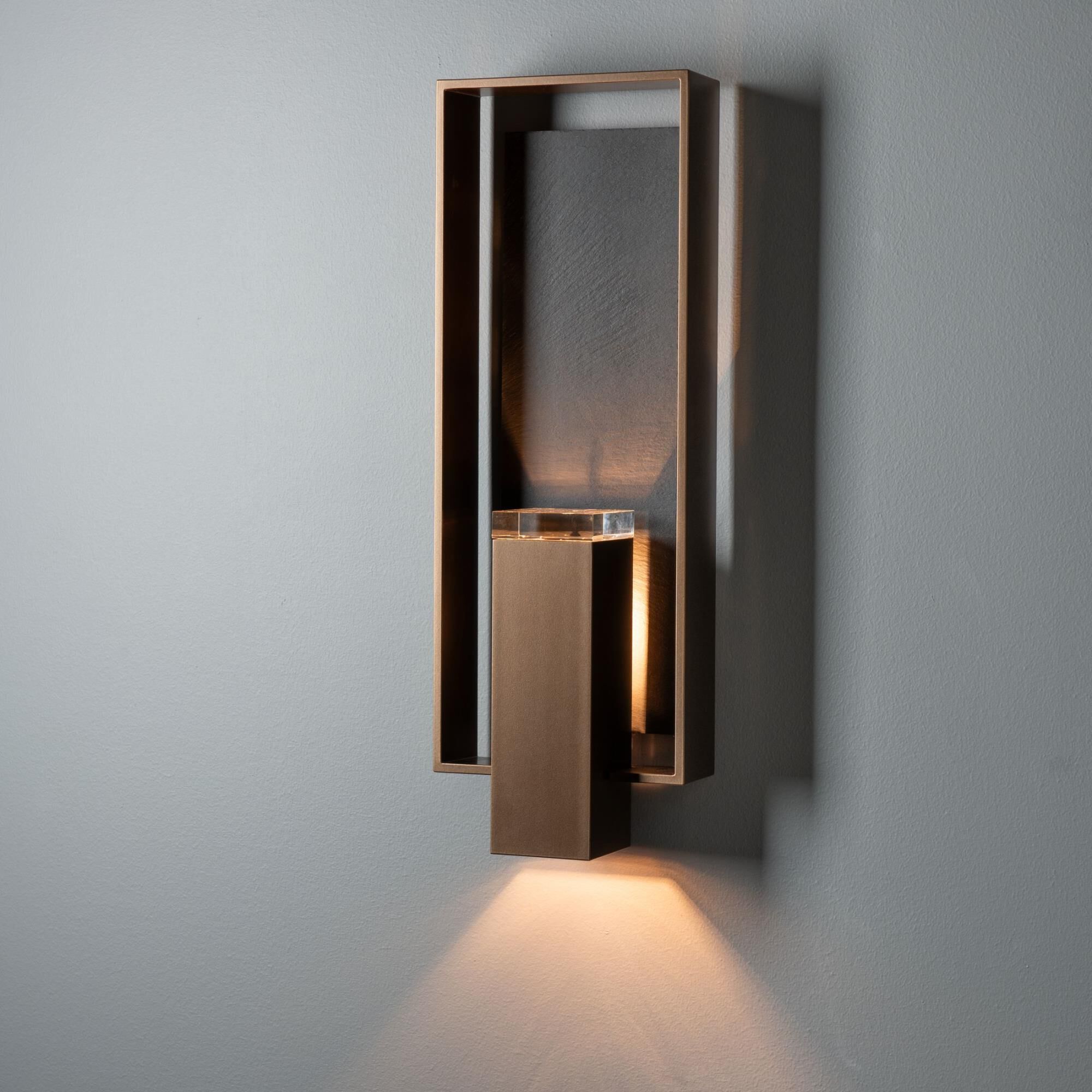 Shadow Box 7 Inch Outdoor Wall Light by Hubbardton Forge