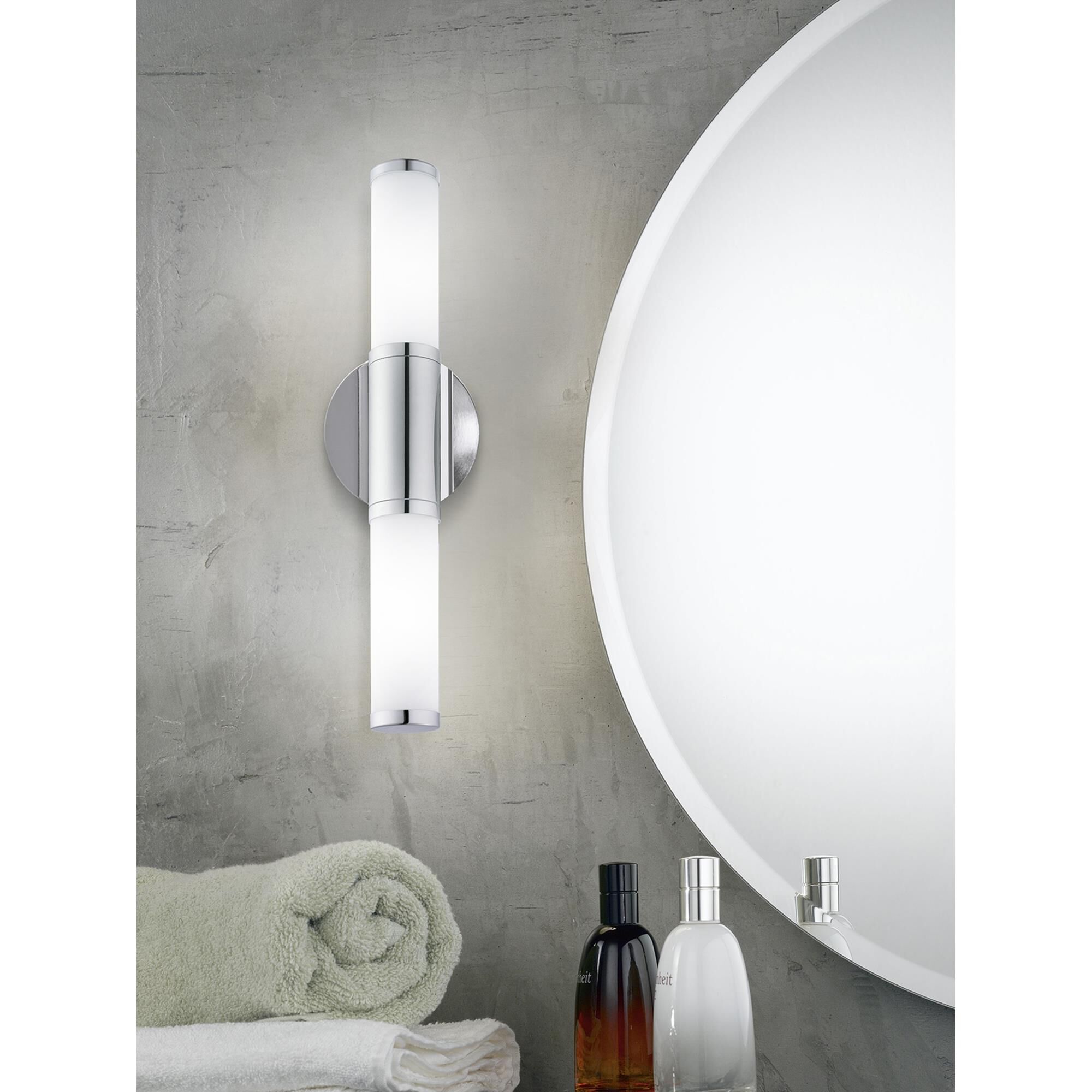 Eglo Palmera 1 17 Inch 2 Light LED Bath Vanity Light by Eglo Lighting