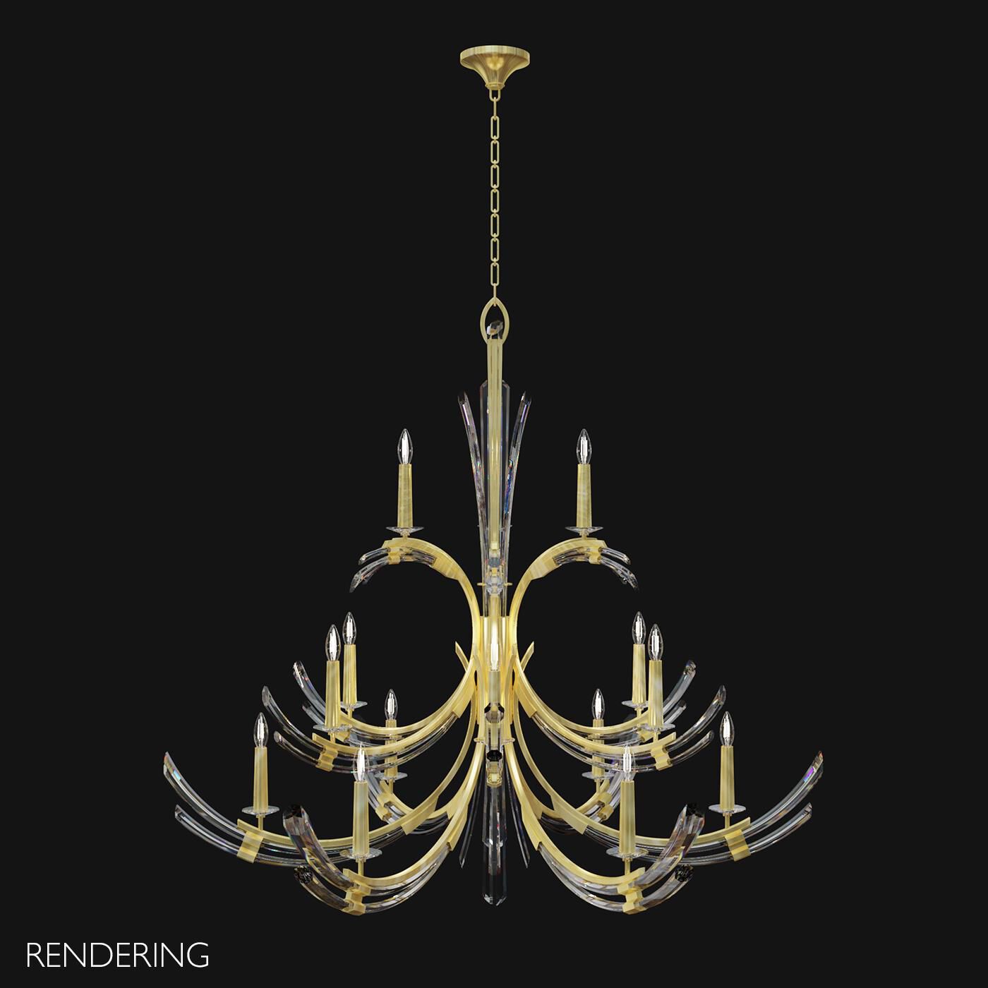 Trevi Chandelier by Fine Art Handcrafted Lighting