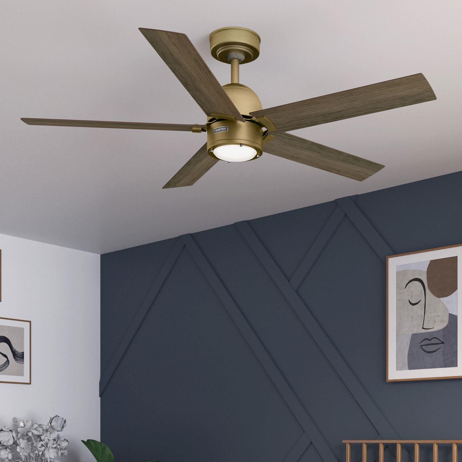 Erling 52 Inch Ceiling Fan by Hunter Fan