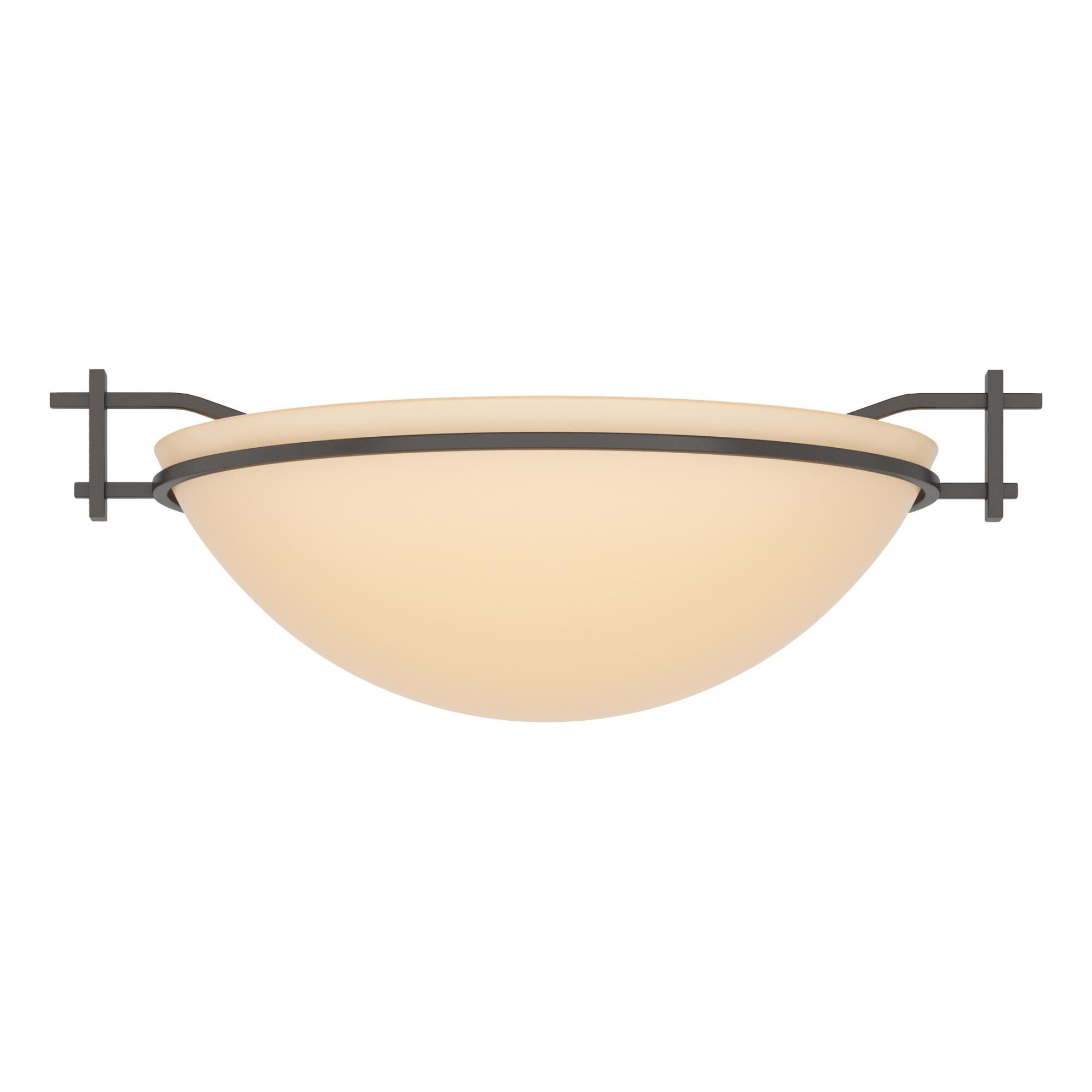 Moonband 11 Inch 1 Light Semi Flush Mount by Hubbardton Forge