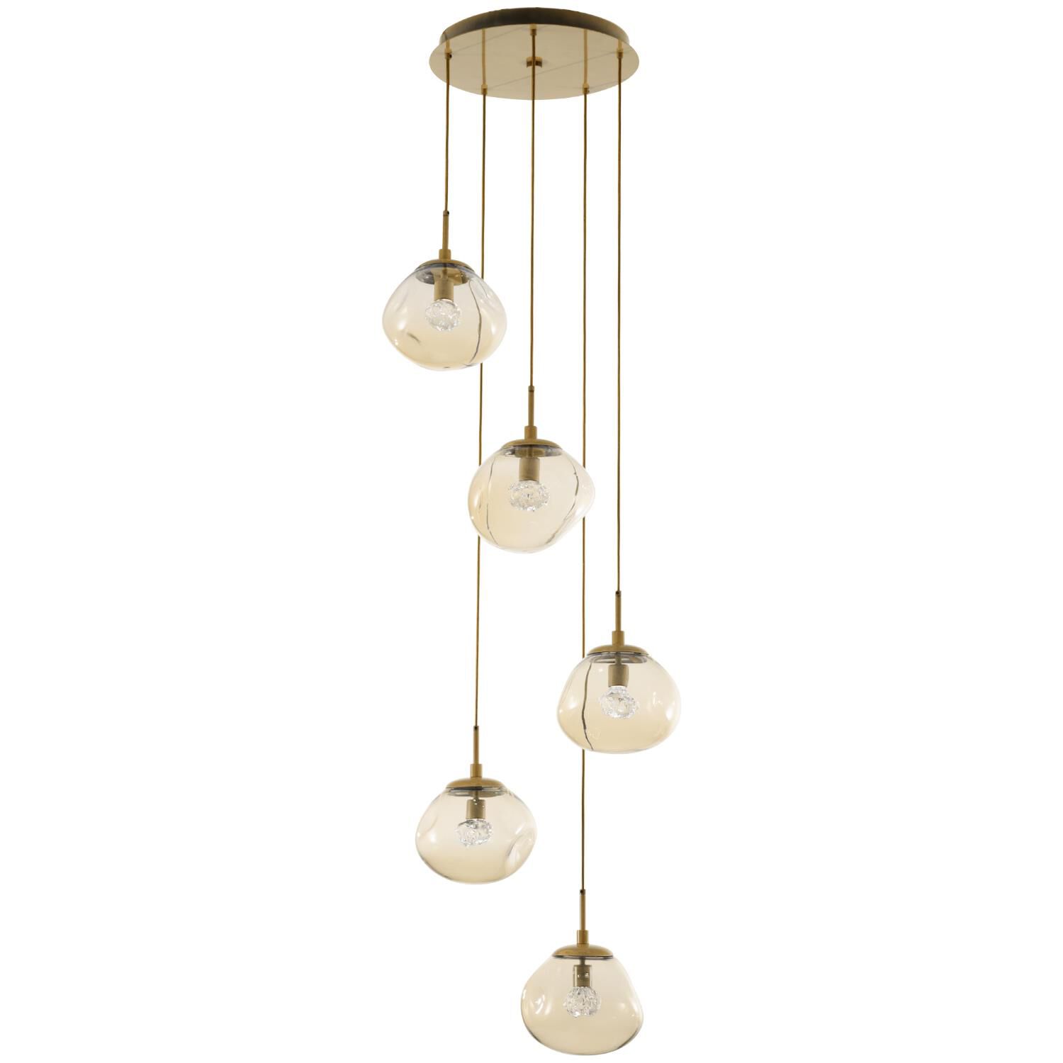 Nova Multi Light Pendant by Hammerton Studio