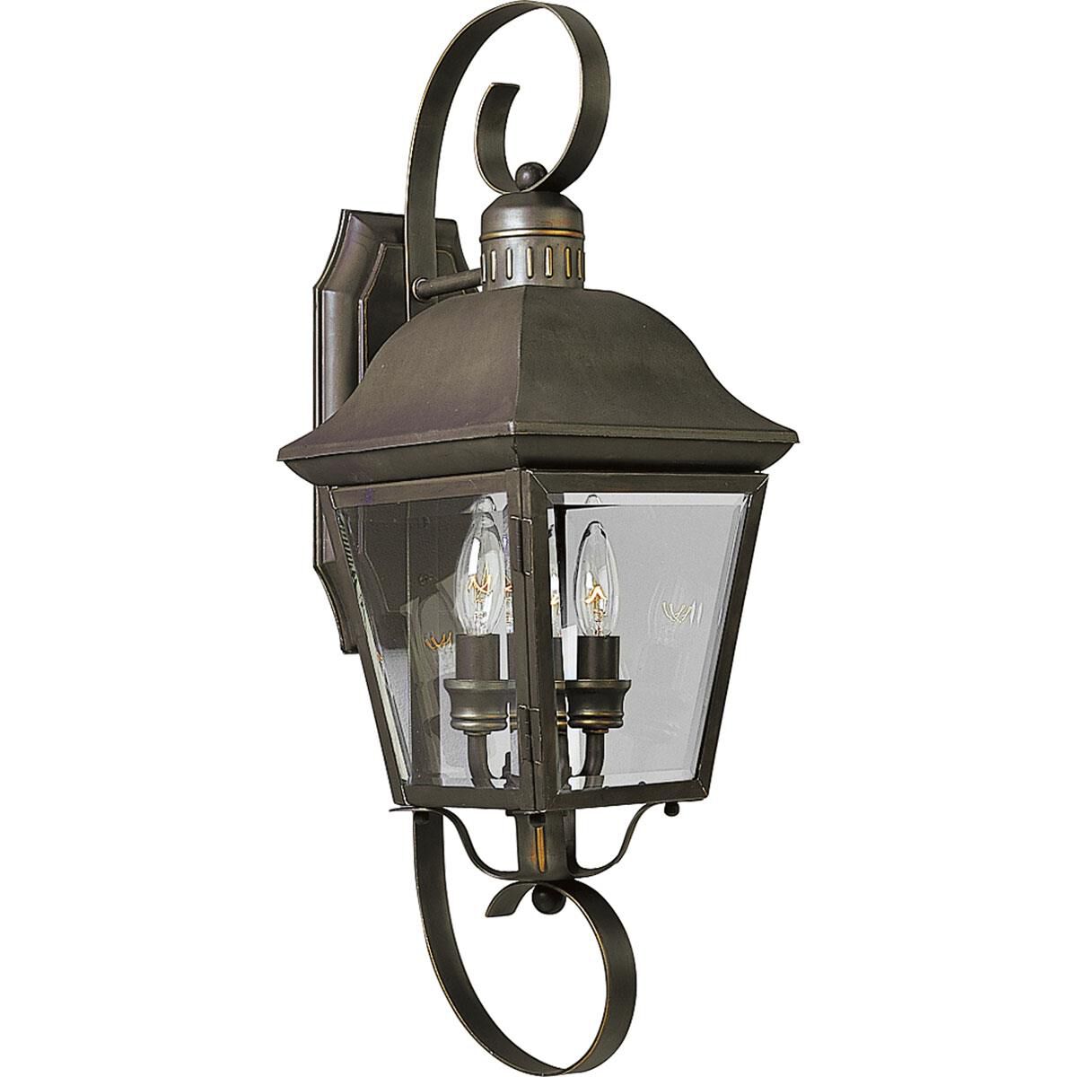 Andover 21 Inch Tall 2 Light Outdoor Wall Light by Progress Lighting