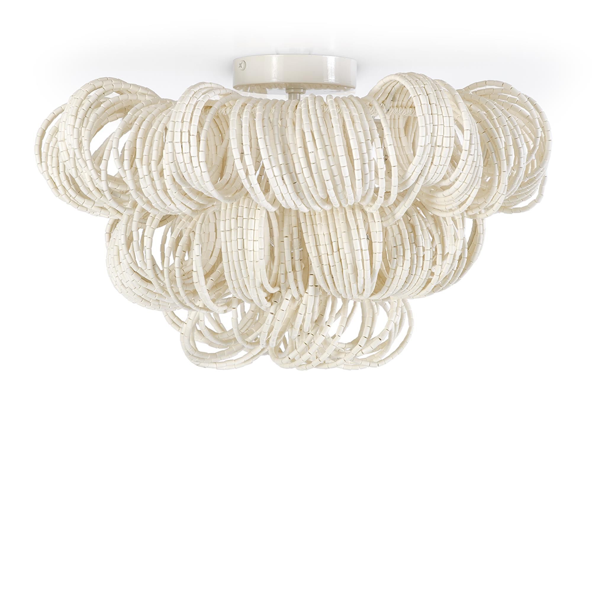 Monroe 22 Inch Semi Flush Mount by Palecek