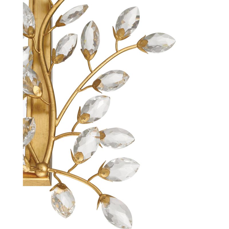 Forget-Me-Not 51 Inch Decorative Mirror by Currey and Company