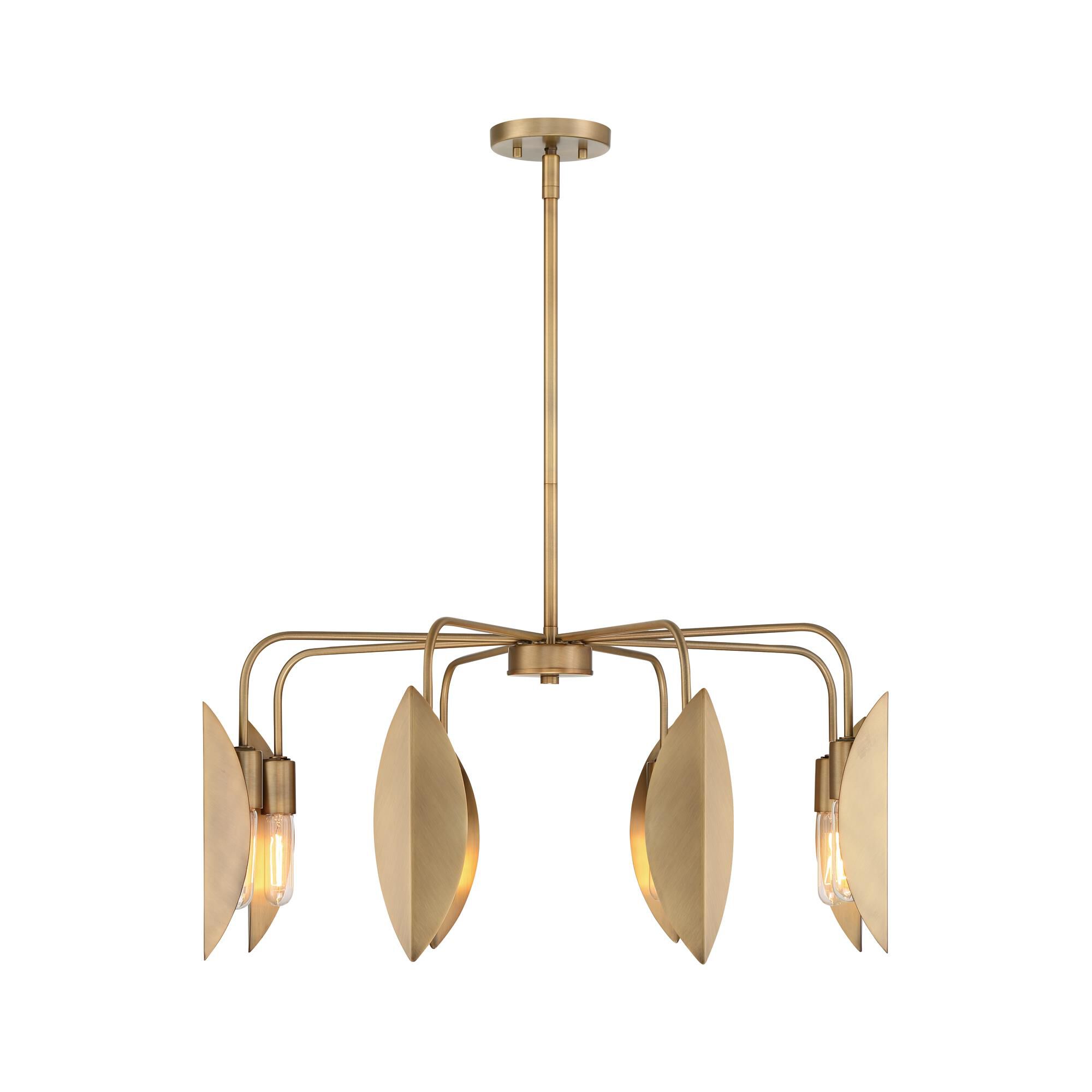 Eden 30 Inch 8 Light Chandelier by Designers Fountain