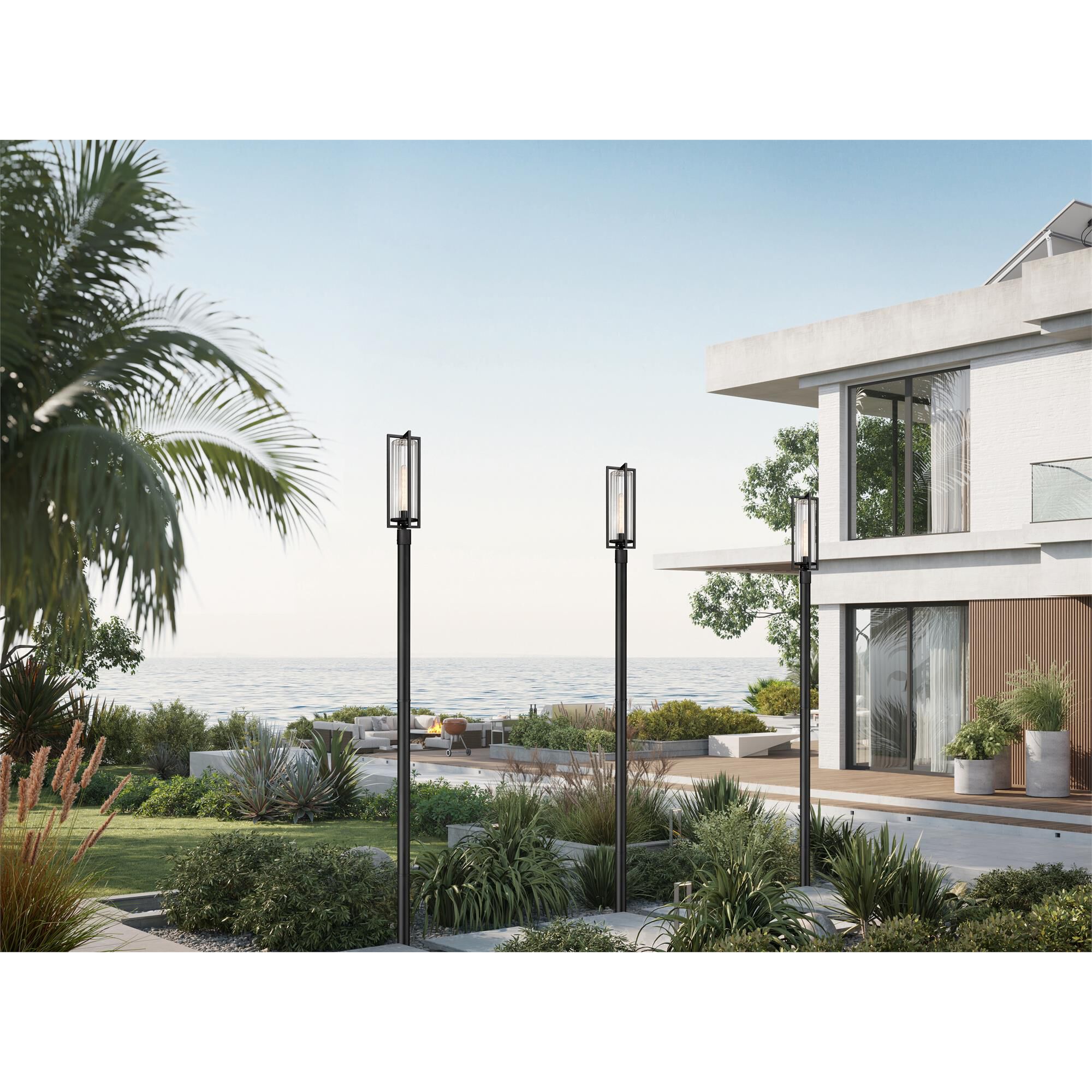 Aura 144 Inch Outdoor Post Lamp by Z Lite
