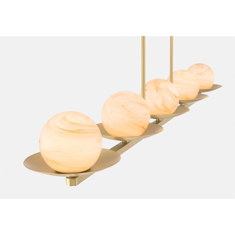 Olenne Large Linear Chandelier by Minka Lavery