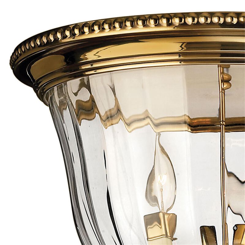 Cambridge 14 Inch 3 Light Flush Mount by Hinkley