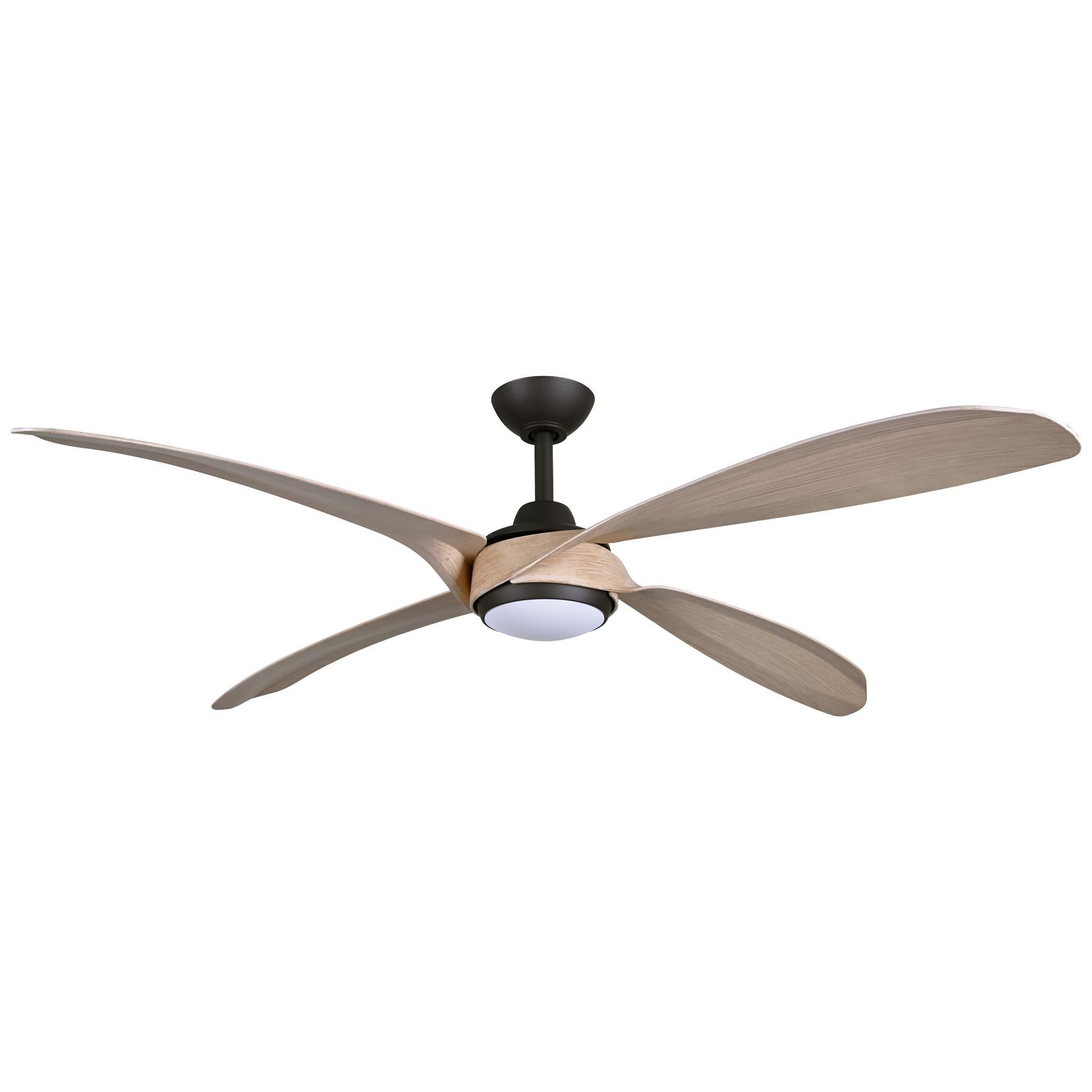 Mortyn 60 Inch Ceiling Fan with Light Kit by Minka Aire