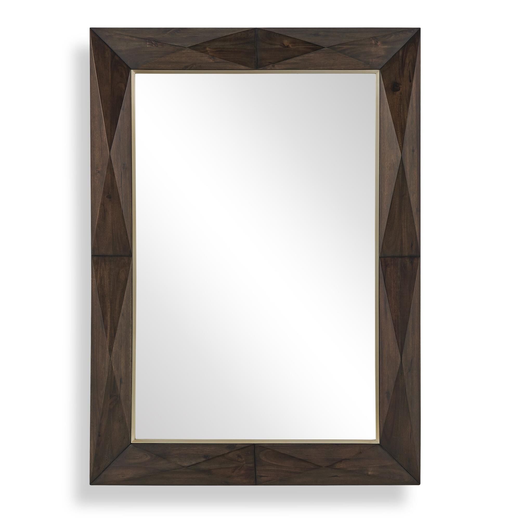 Grace Feyock Diamond In The Rough 45 Inch Decorative Mirror by Uttermost